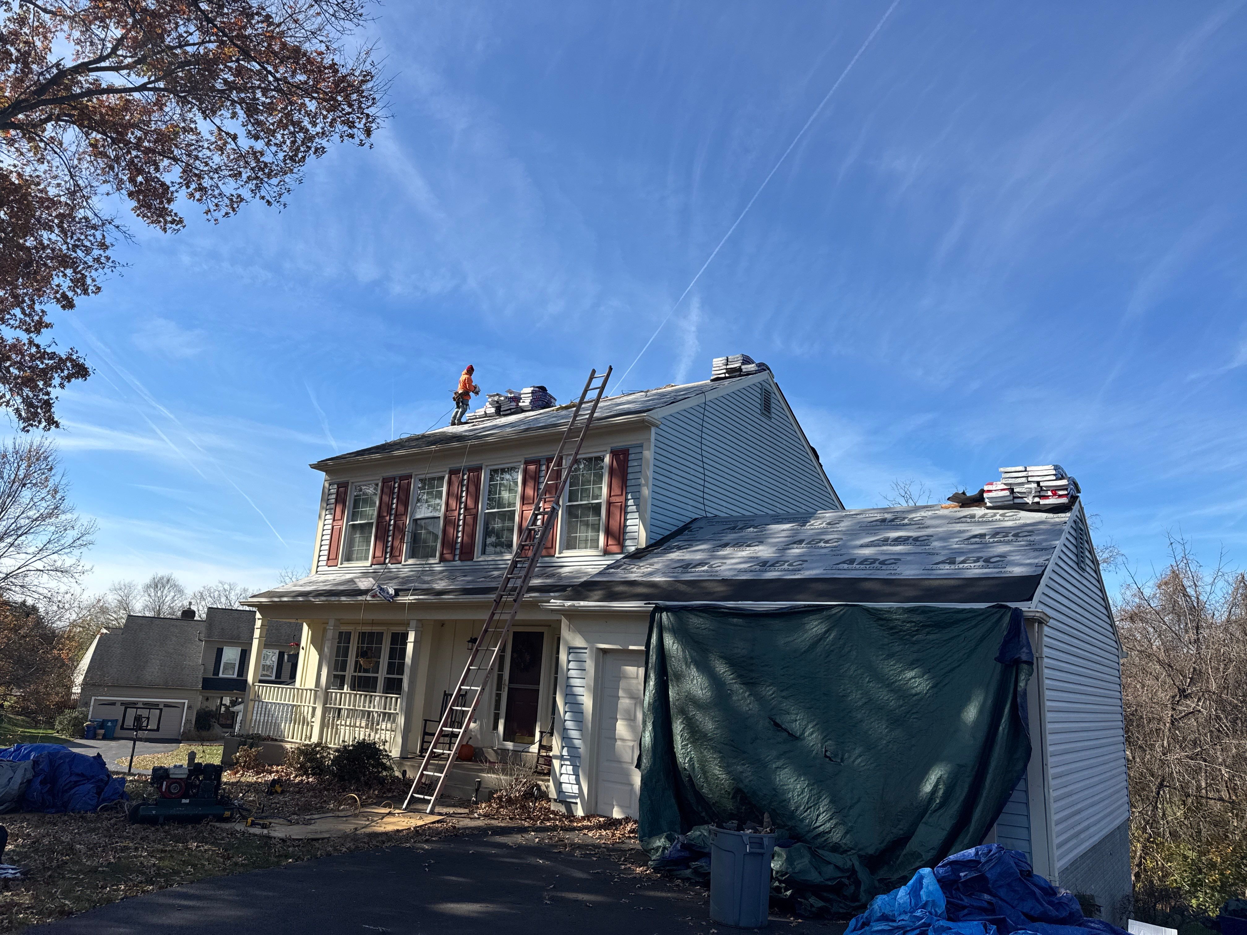 Residential Roofing Installation using GAF Timberline HDZ by USA Storm Roofing and Construction Group