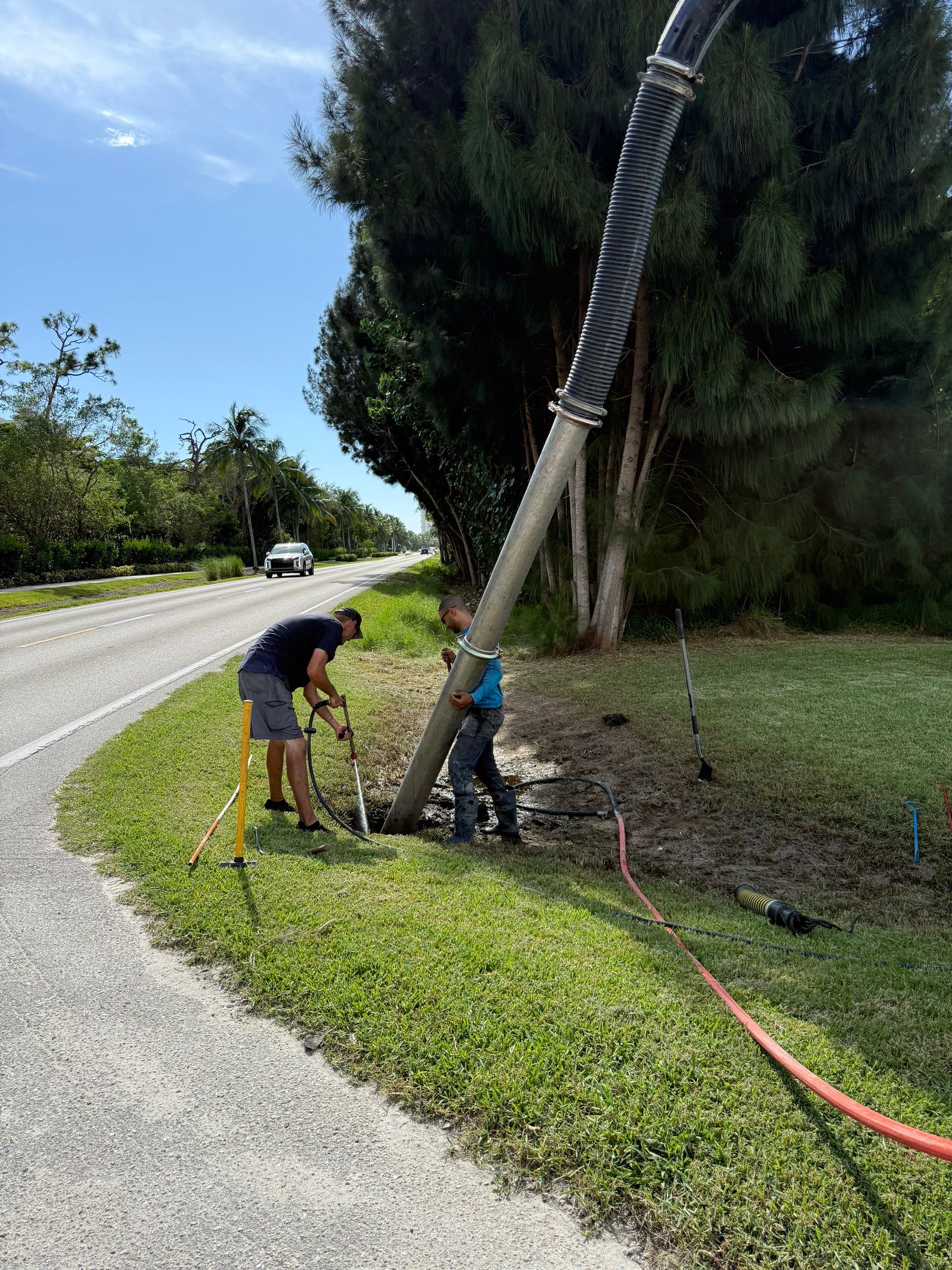 El Dorado/Coconut Rd Culvert Cleaning by APS Power & Water