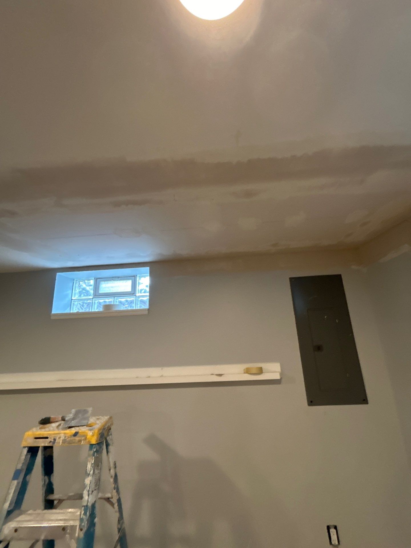 Interior painting, baseboard repair, and drywall install by Gordon Painting