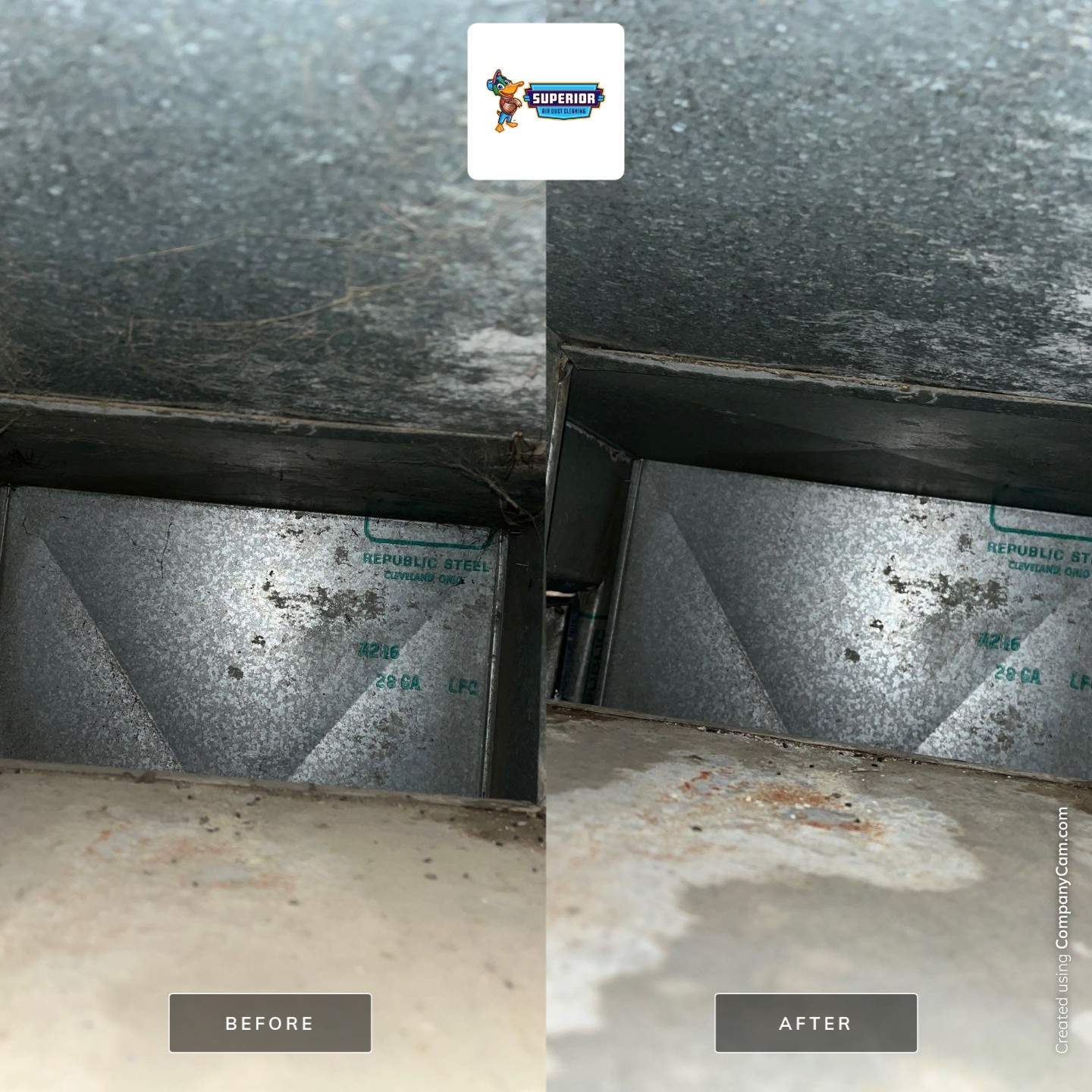 Air Duct Cleaning With a Vacuum Truck in Rochester, PA by Superior Air Duct Cleaning