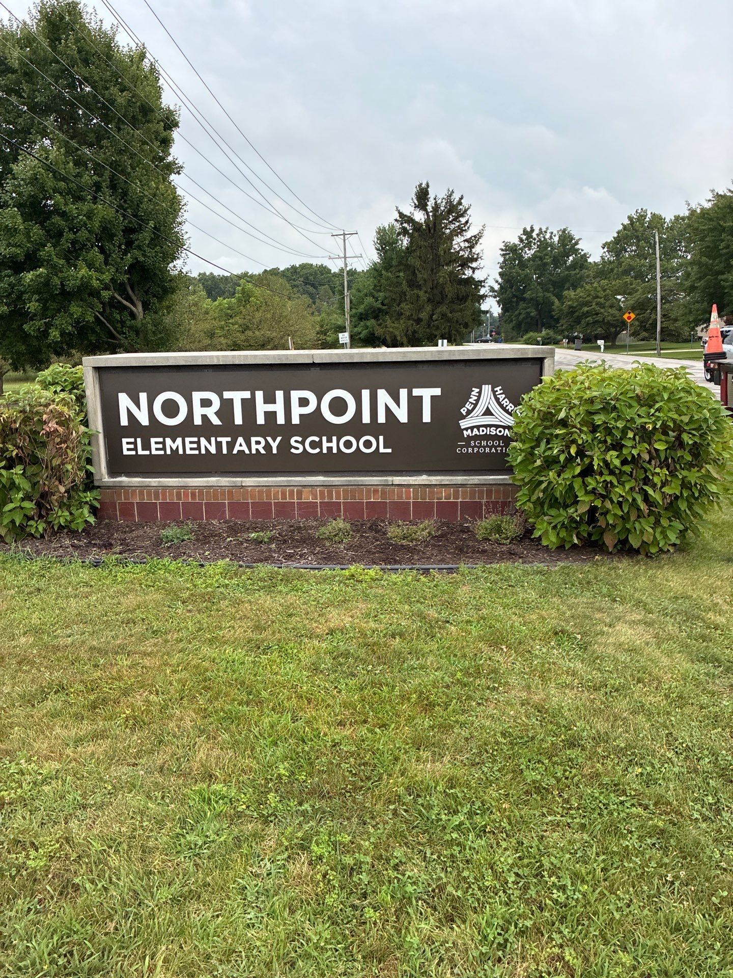 NorthPoint Elementary School Interior and Exterior Signage Installation by Hayes Design co