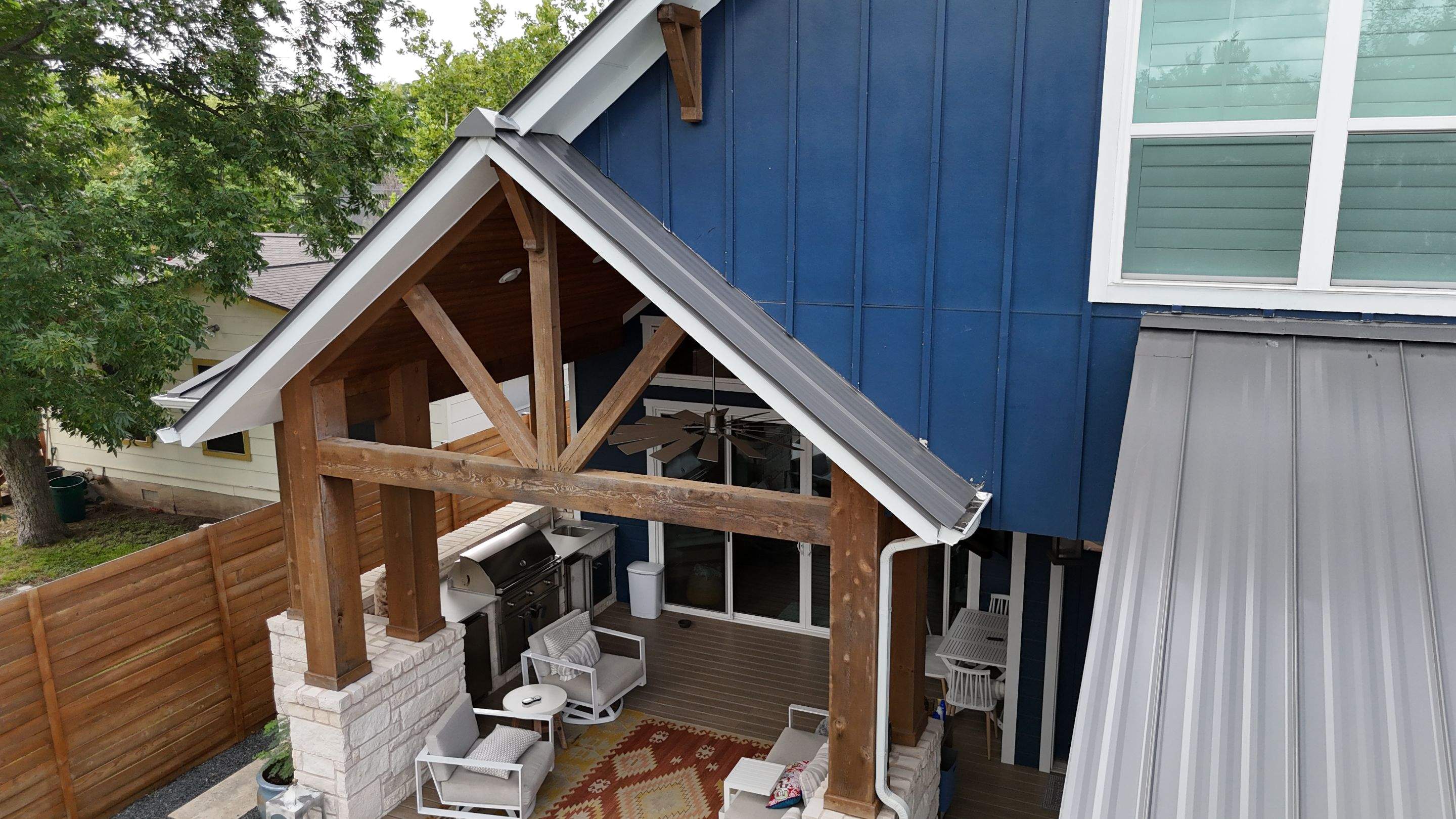 Charcoal Grey - L&A Metals LLC Type FF100, Hidden fastener/Standing Seam by RoofsOnly.com