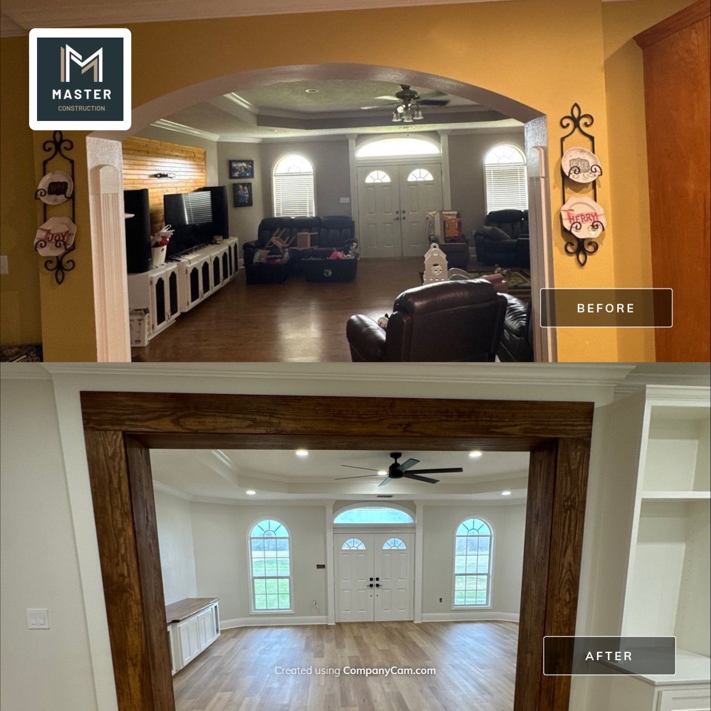 Custom Full Home Remodel by Master Construction