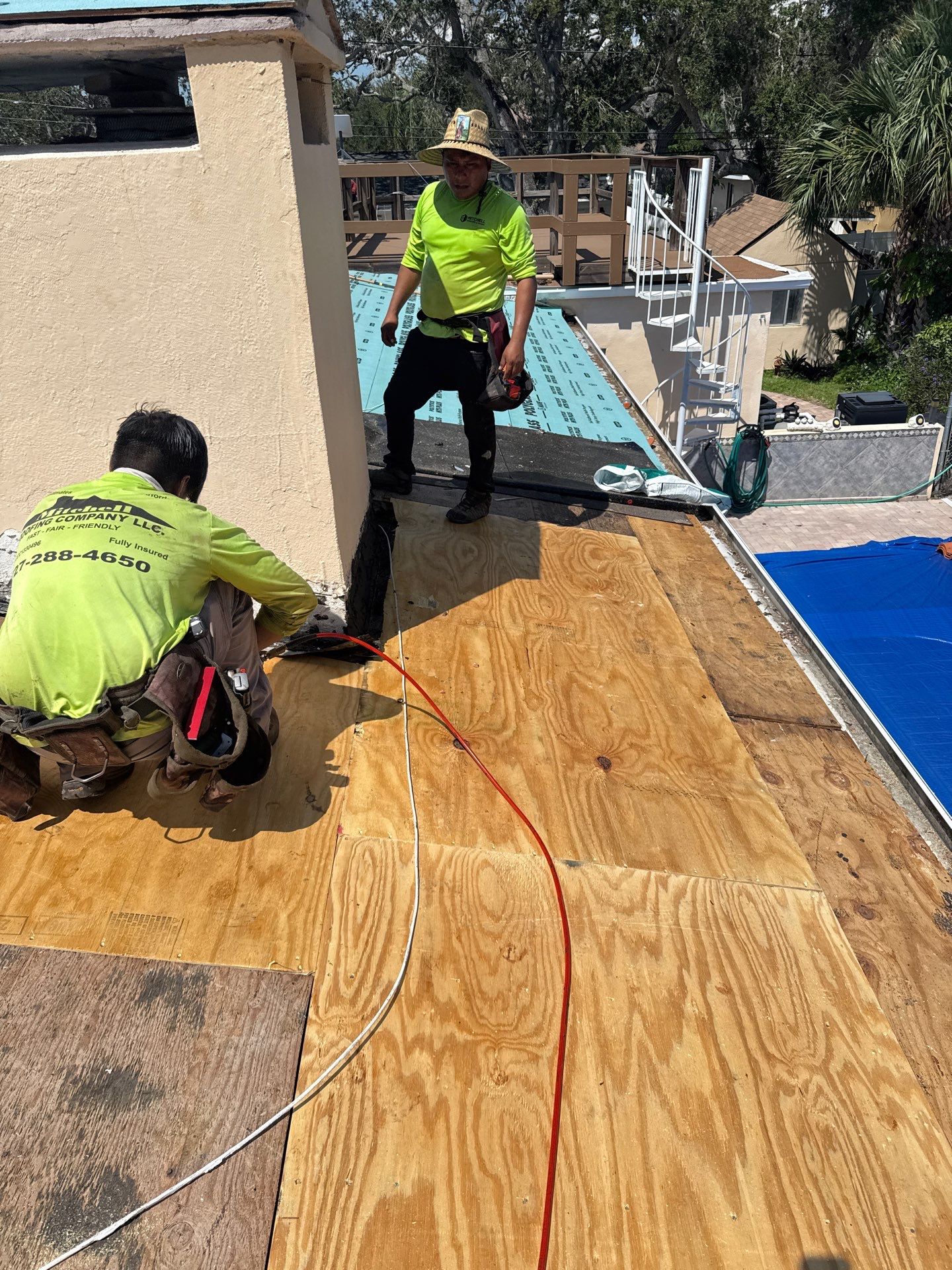 Project in St. Petersburg 33710 by Mitchell Roofing Company LLC 
