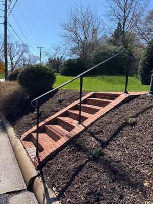 Sleek Minimalist Aluminum Stair Railing – Arlington, VA