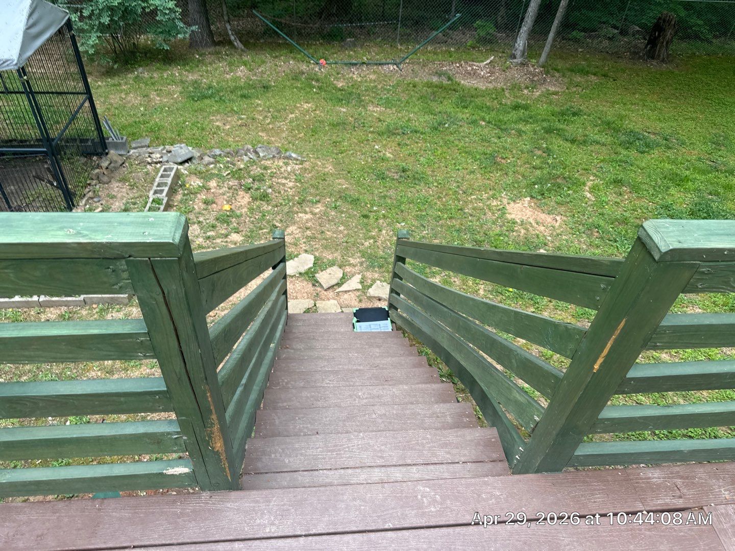 Deck using Wood Sealant and Concrete Using Concrete Sealant by DuraSeal