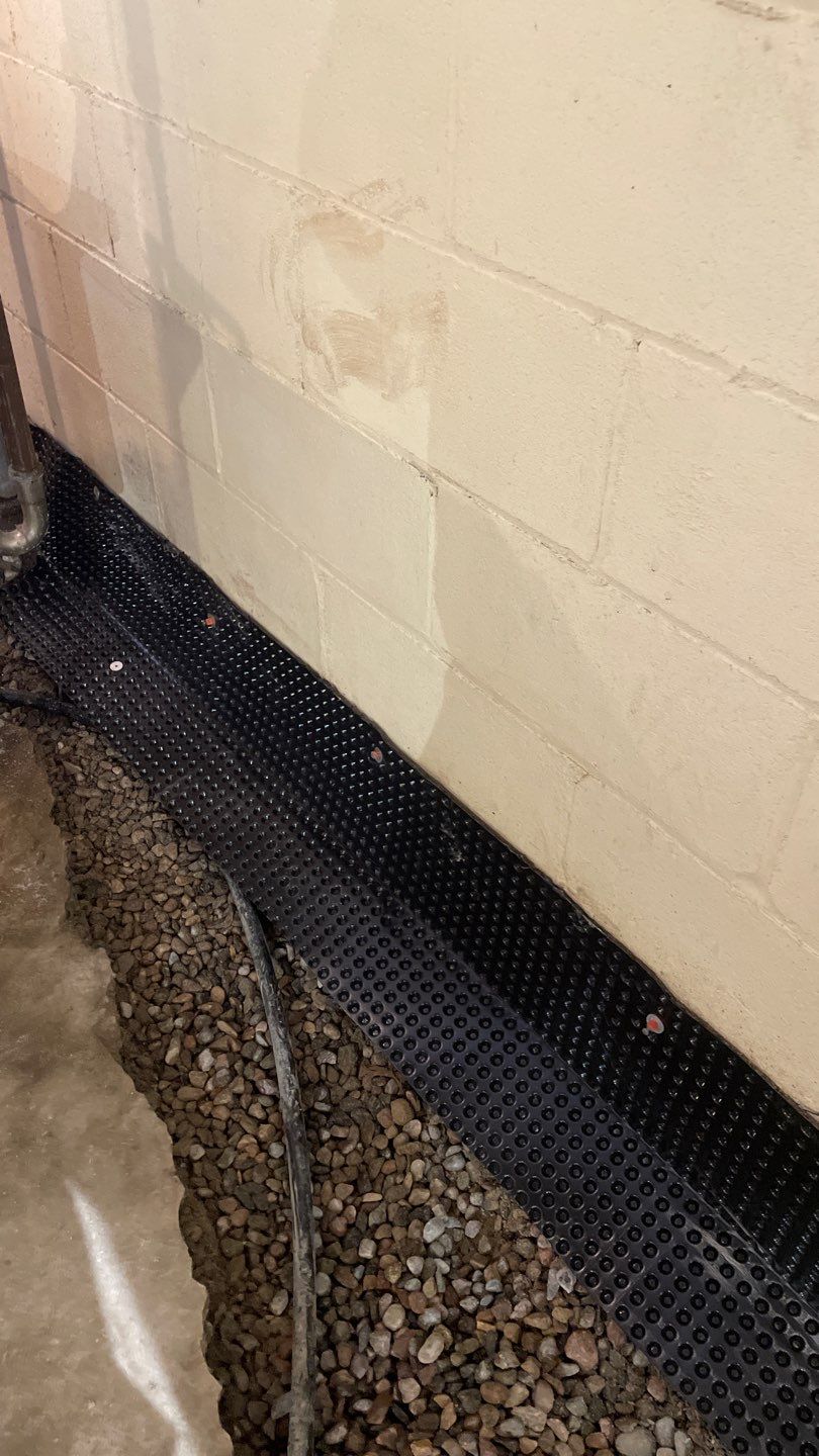 Drain Tile & Sump Pump for Kassie's Rental Property by Waterproofing Northeast