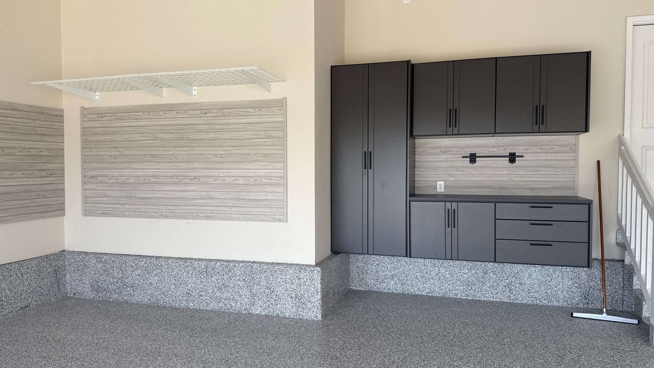 Wendy's Floor And Storage Makes All The Difference by Banner Garage