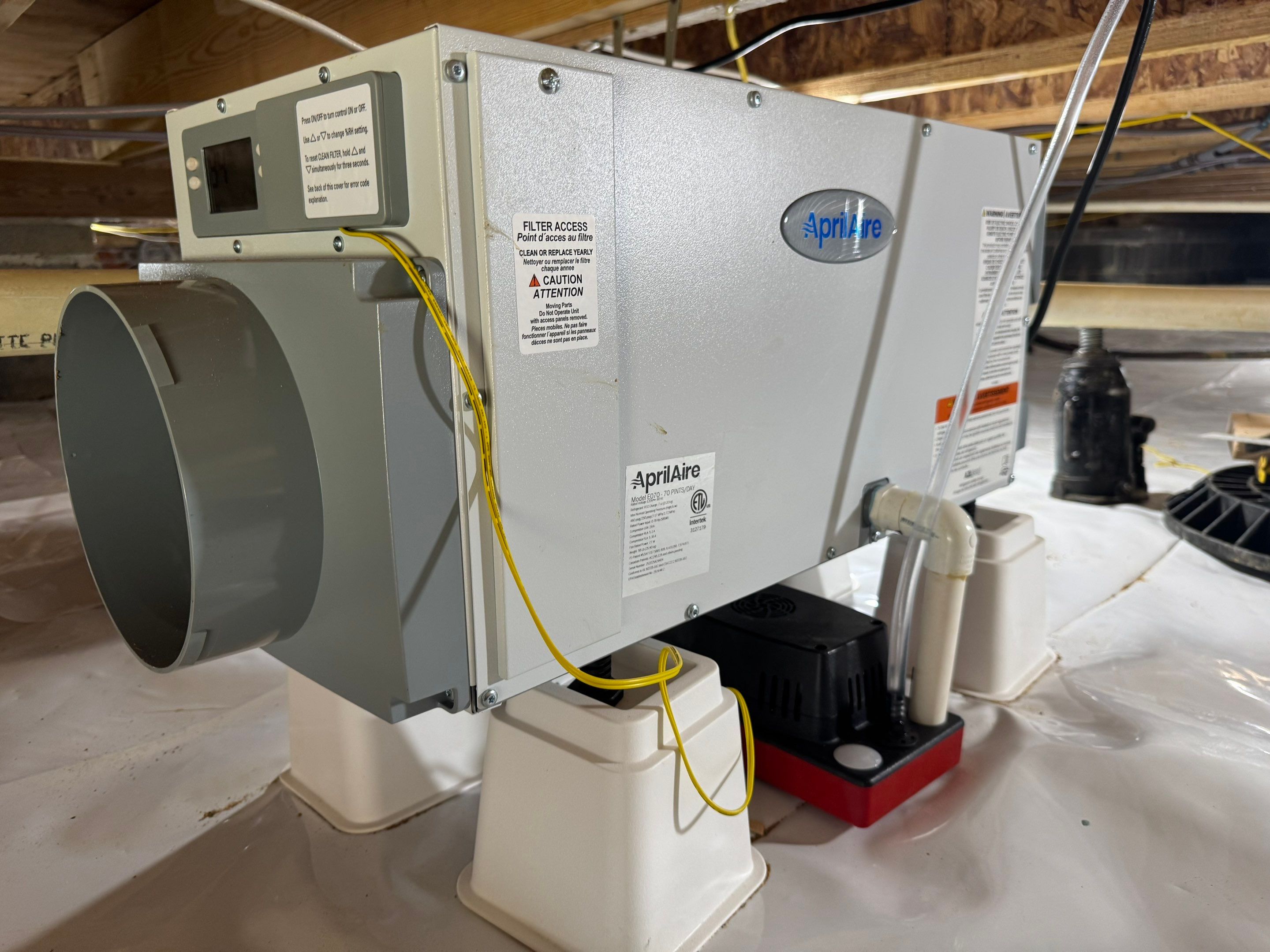 Project in Suffolk by Patriot Crawl Space Repairs