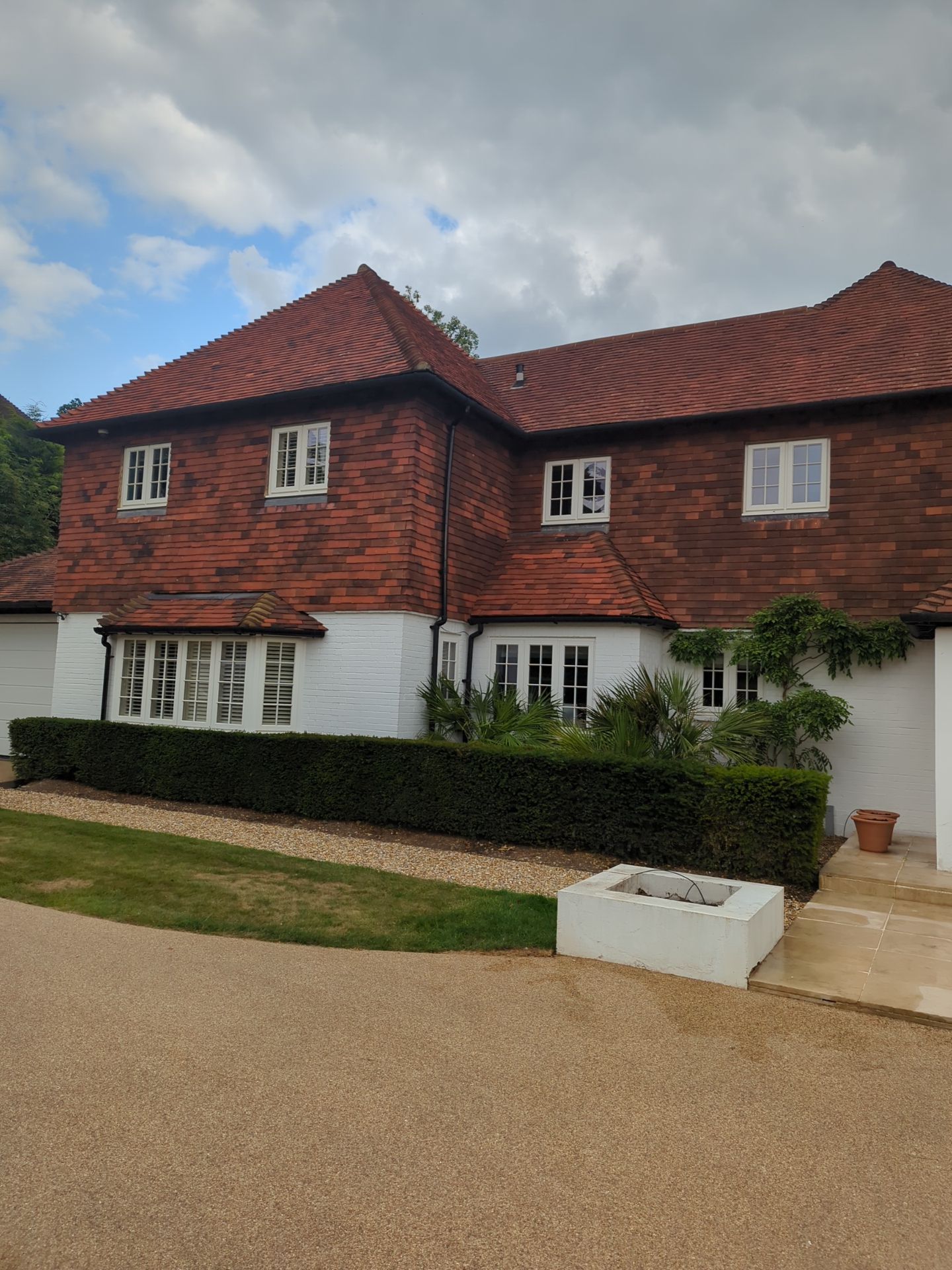 Roof Clean - Biocide Treatment using Honda 15lpm Low Pressure Washing Machine by Ges Exterior Cleaning ltd