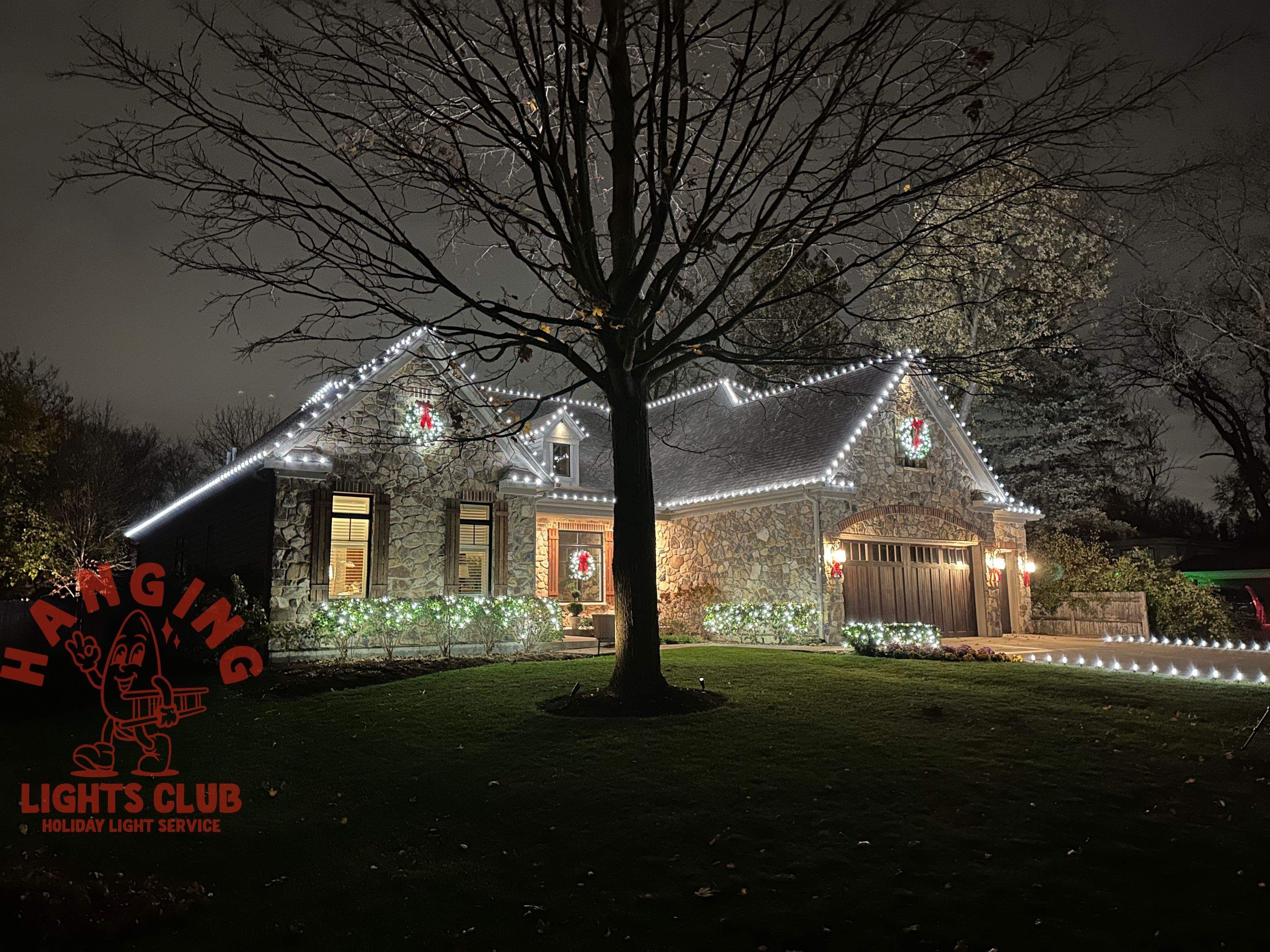 Christmas Lighting Naperville  by Hanging Light Club LLC