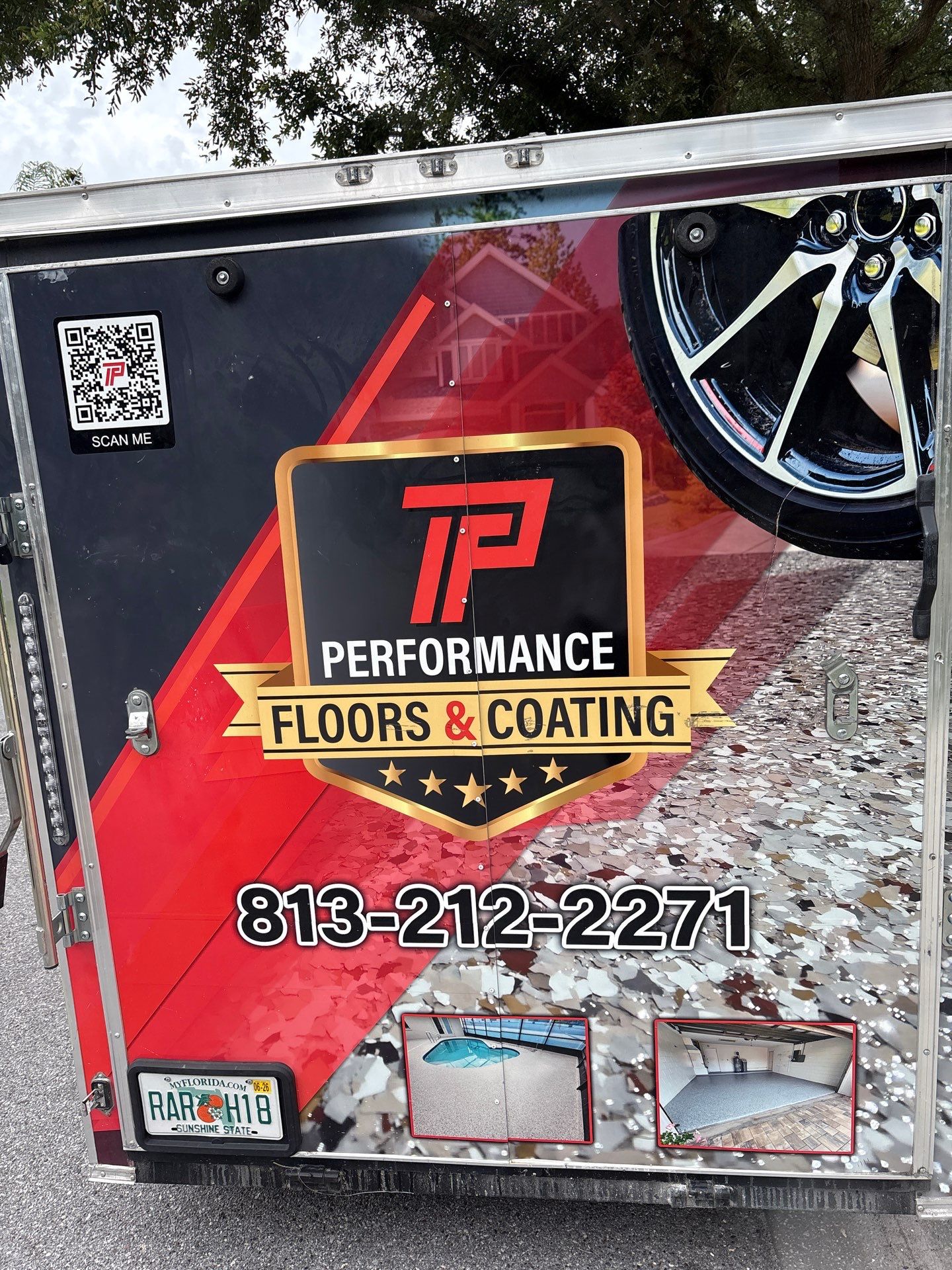 Tampa 2-Car Garage Transformation by Performance Floors & Coating