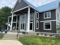 Siding Installation using JH Cedar Mill Plank by ExteriorPros
