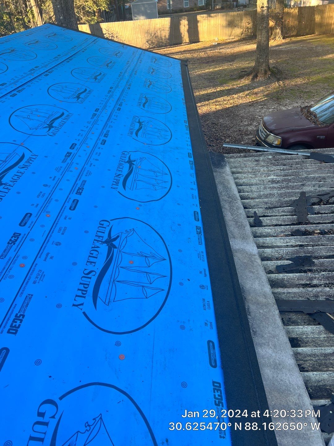 Roof replacement by American Roofing & Construction LLC