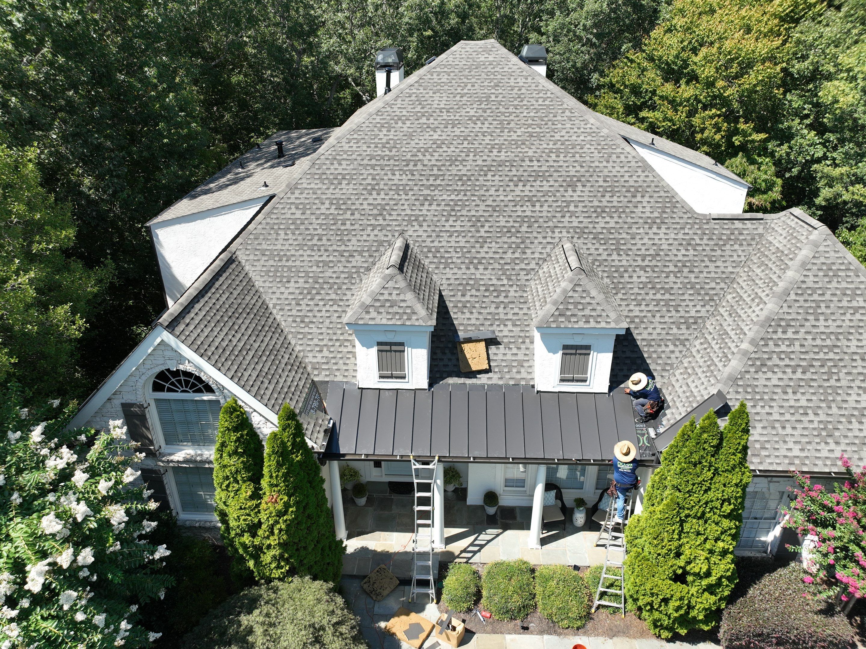  Fawndale Wy Roof & Metal Porch Replacement  by Dom Roofing & Restoration