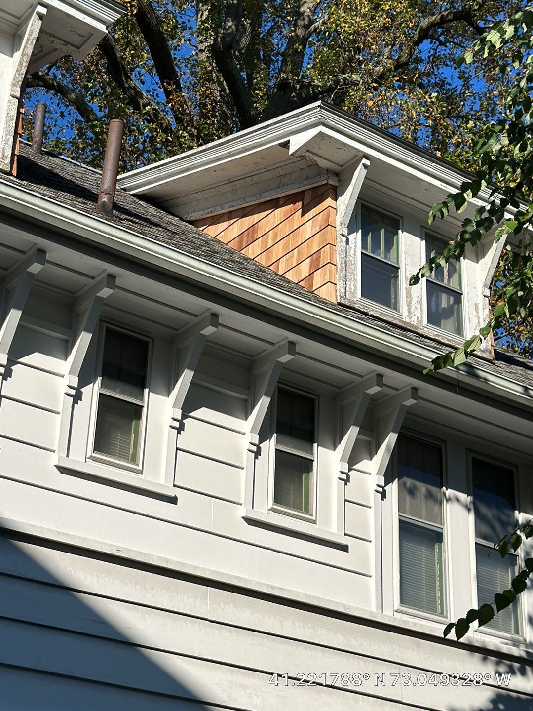 Siding Repair using Wood Shake by A Plus Exterior