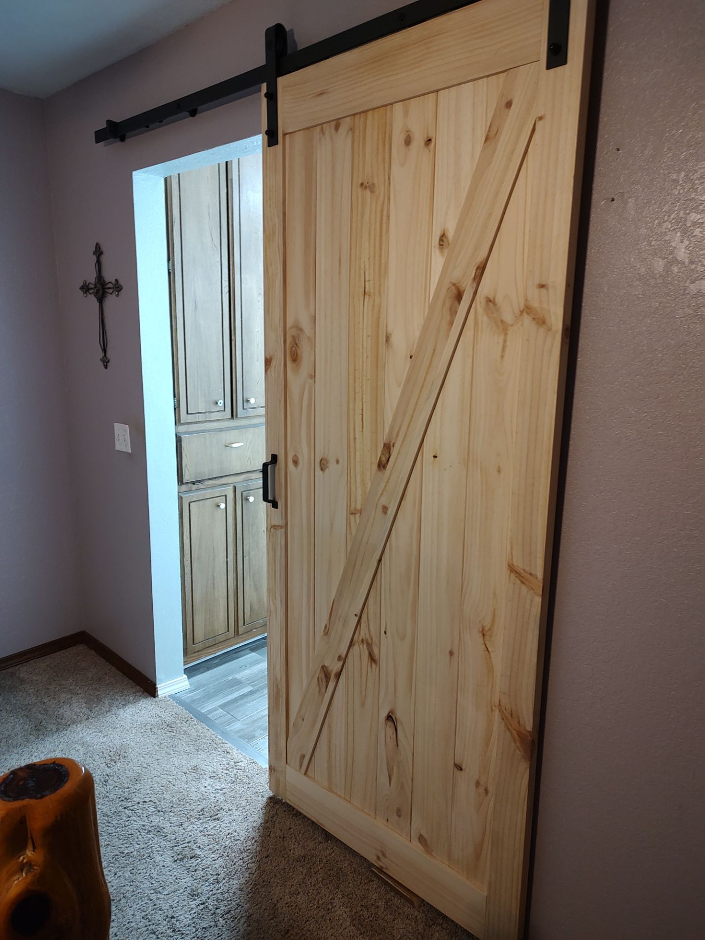 Bathroom remodel w/shower upgrade by In & Out Construction & Remodeling, LLC