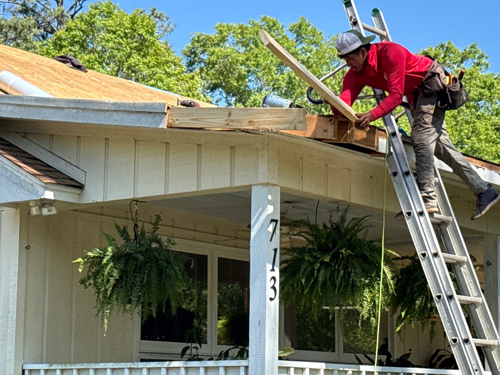 Project in Wilmington by Breeze Roofing Inc