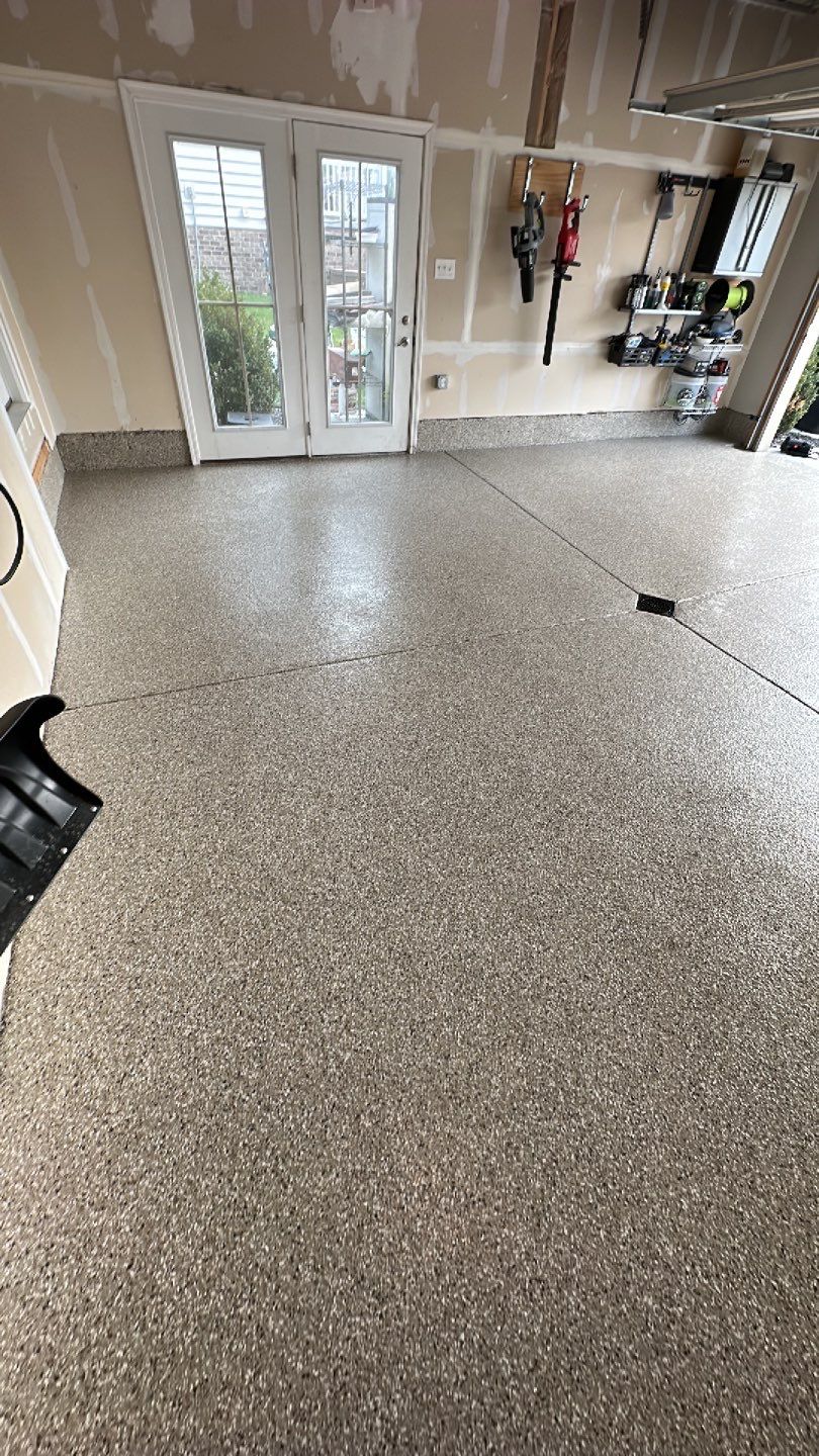 Garage Project in Pittsburgh by Floors in a Day, Inc