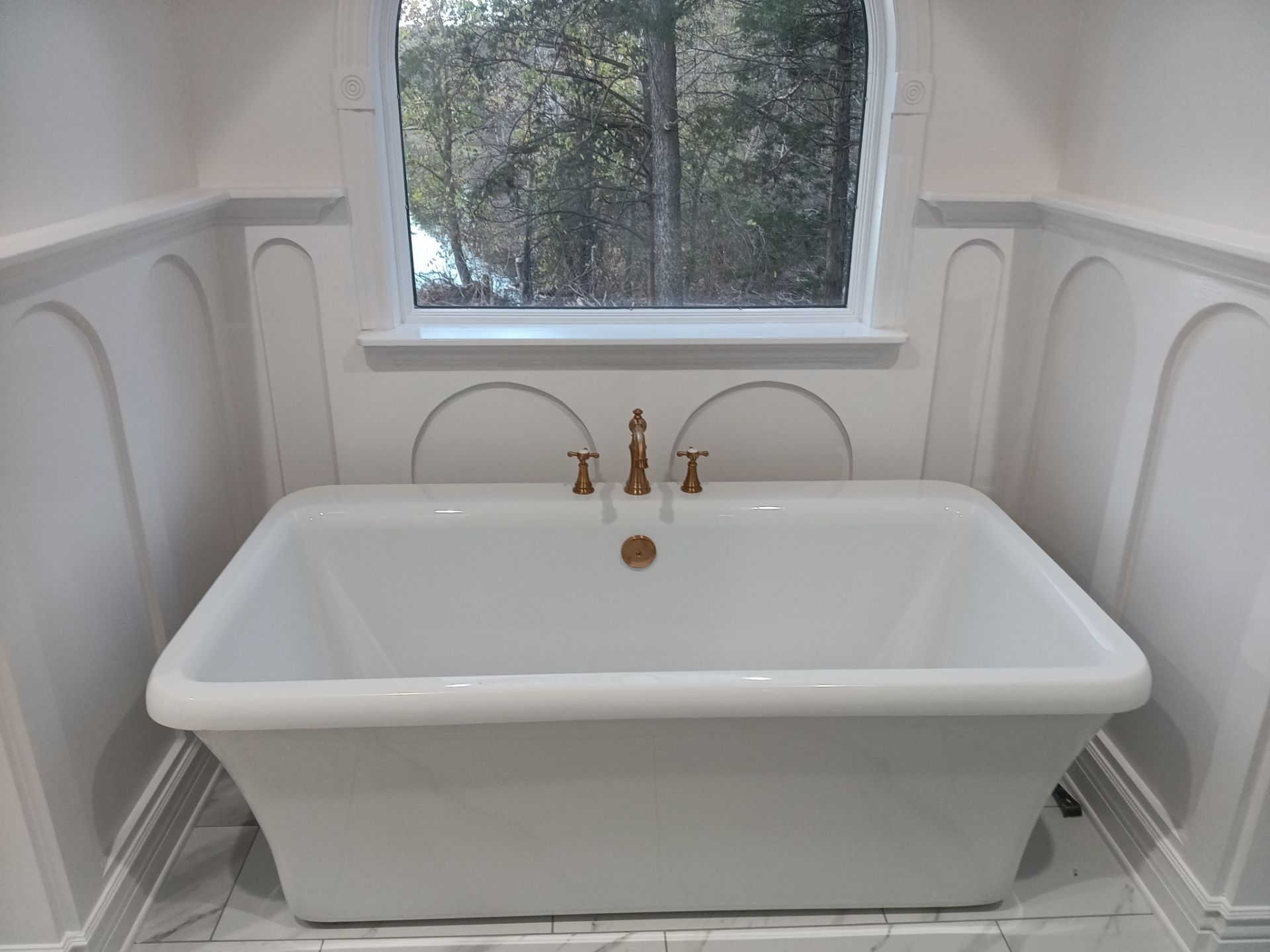 Shumaker Bathroom Remodel by Kitchen Works LLC