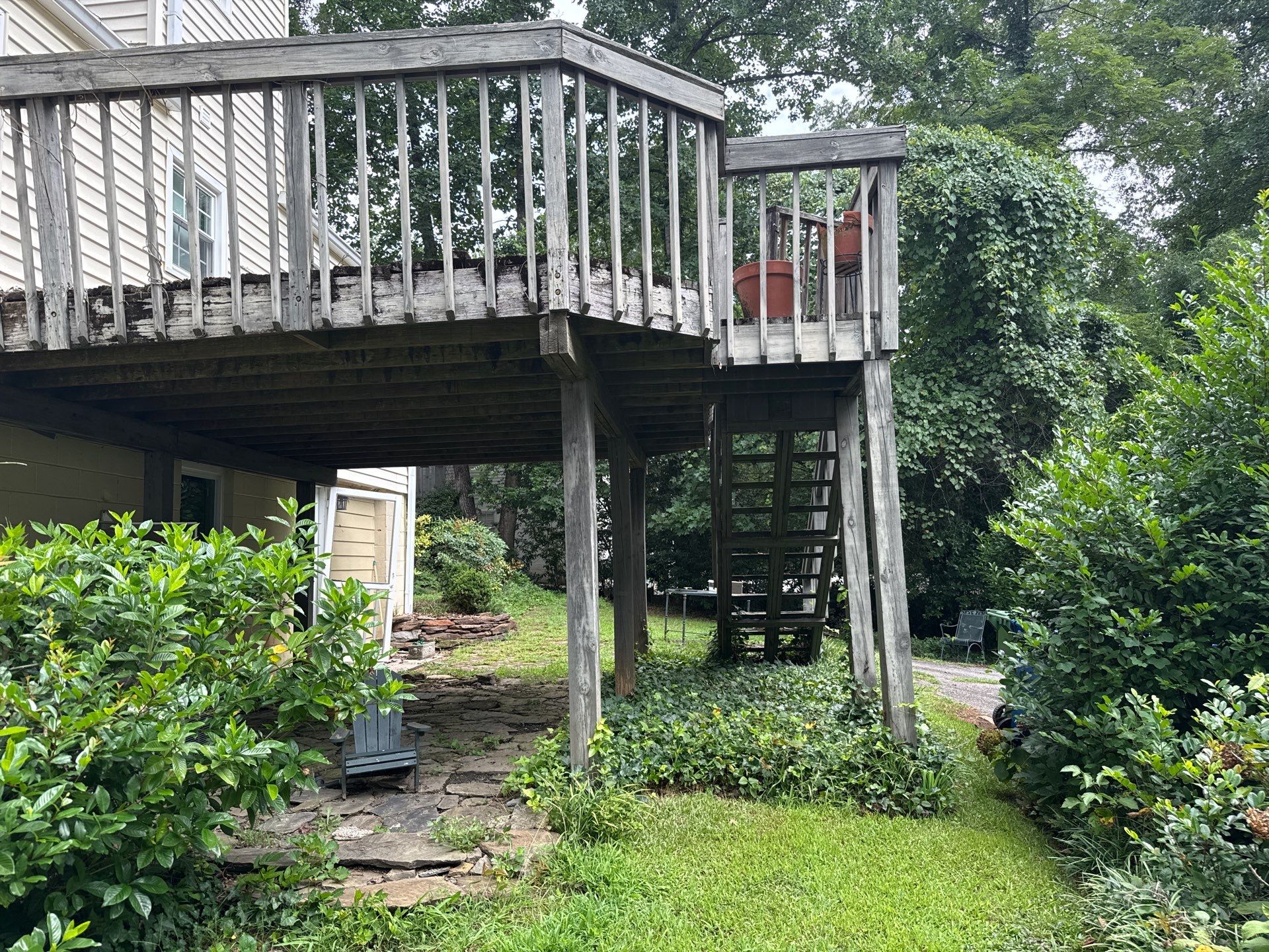 Atlanta, GA Deck Rebuild using Pressure Treated Pine by Nelson Exteriors