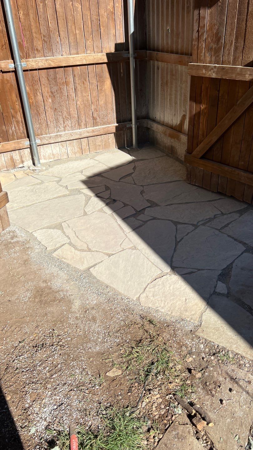 Tree removal , Concrete, Pergola, and sod install  by Clays Services Inc