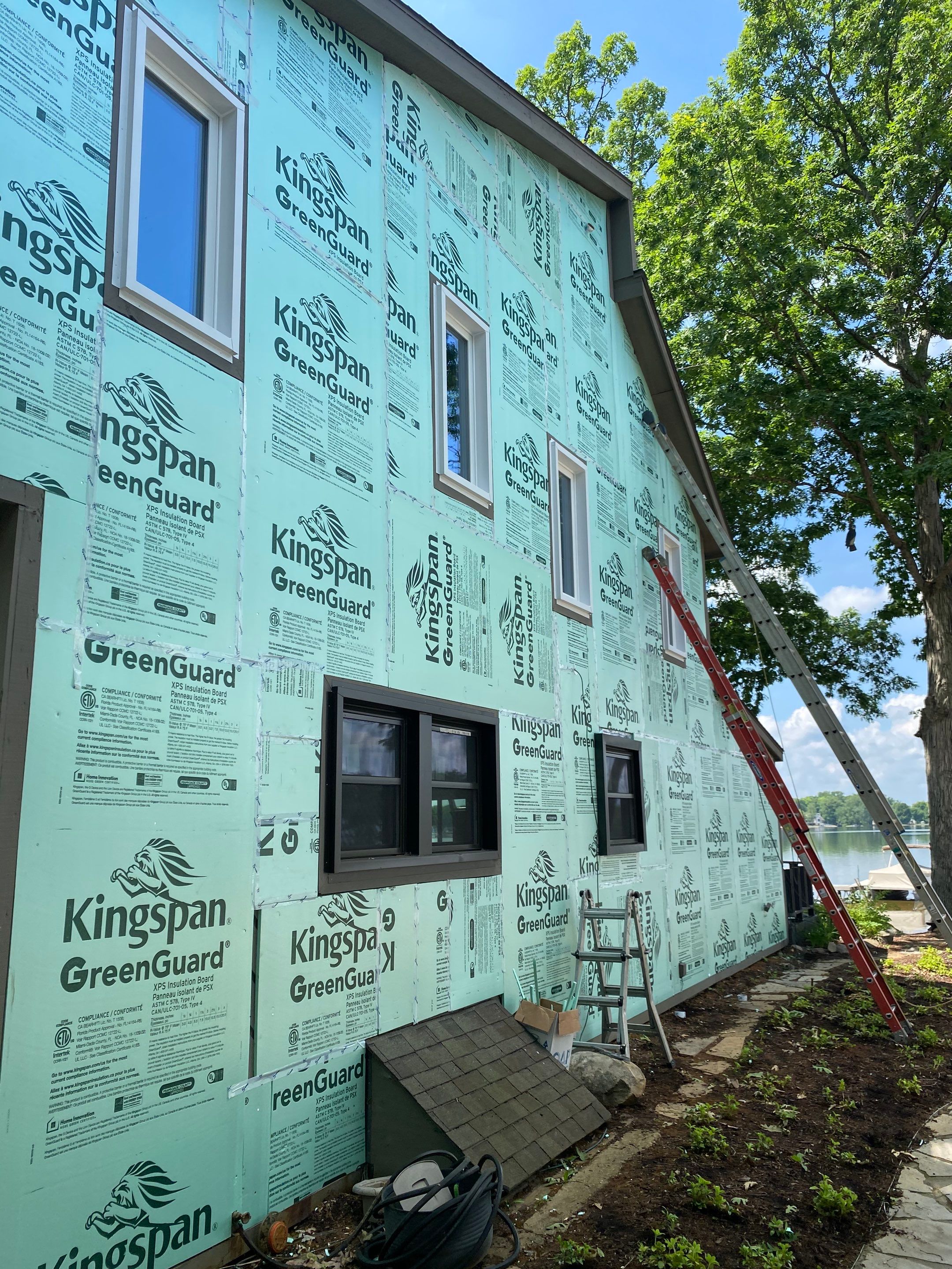 Siding Replacement using CertainTeed Board & Batten by 180 Contractors