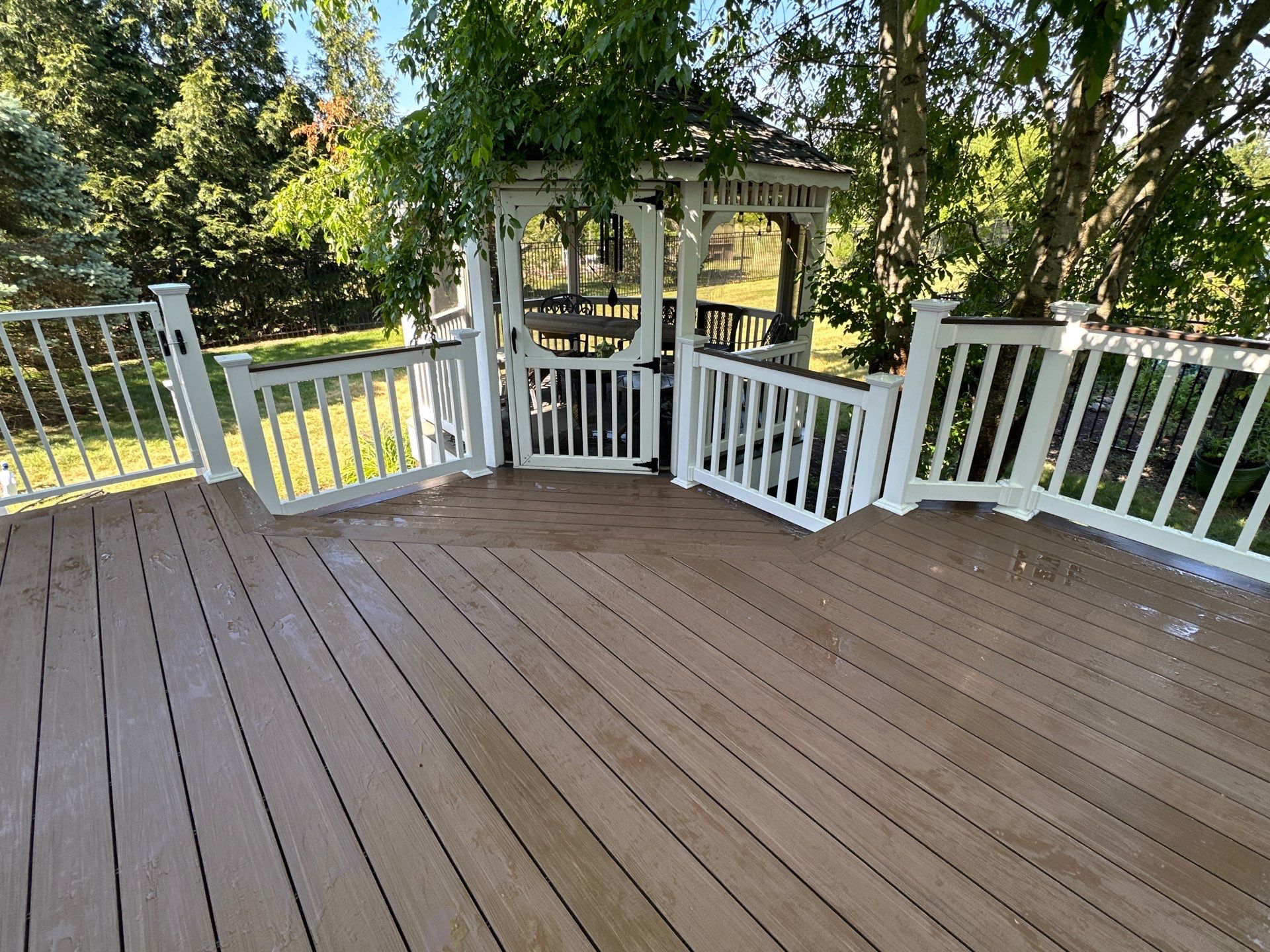 Deck Resurfacing in Hillsborough Township, New Jersey by deck guardian