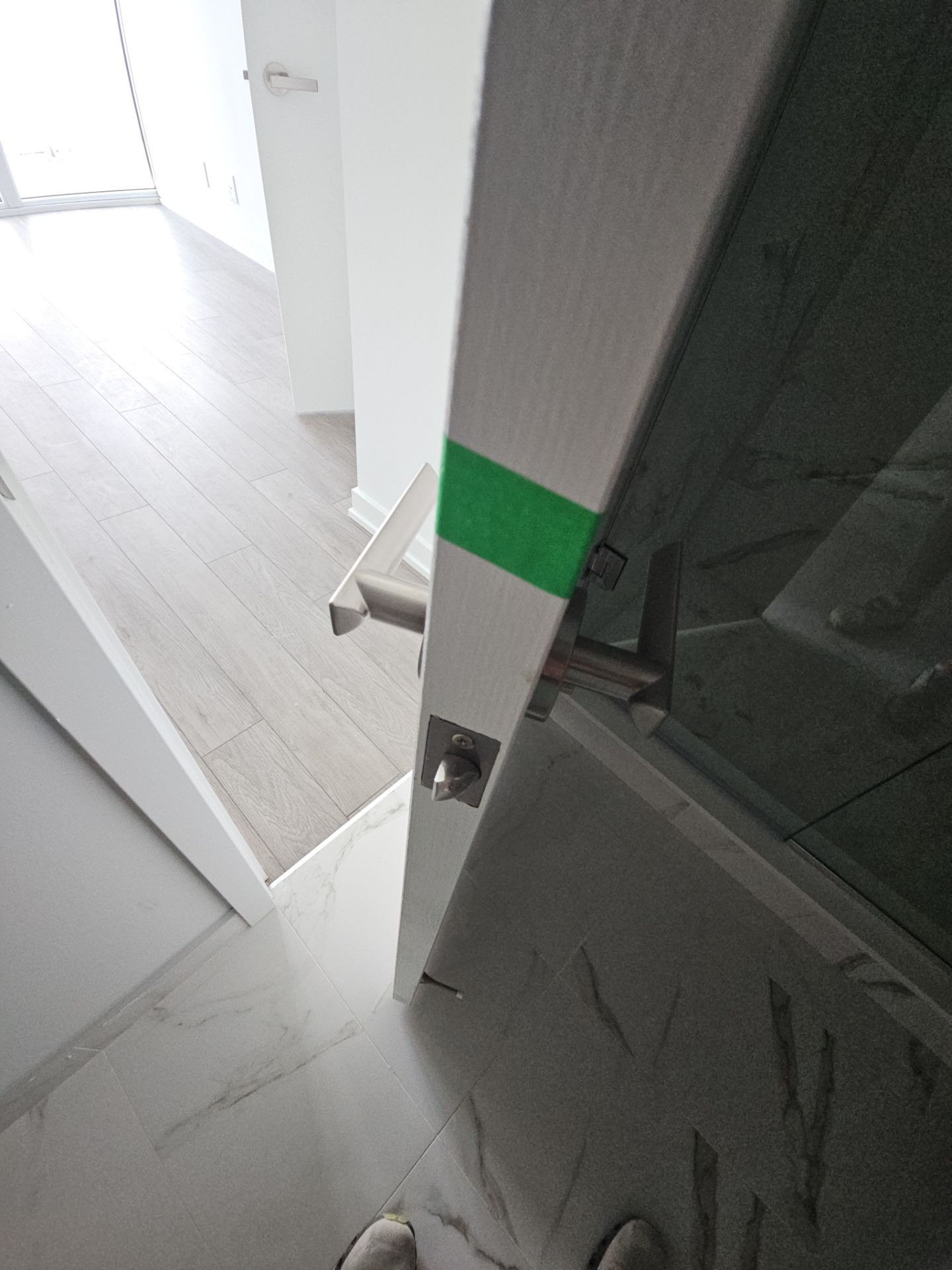 Pre delivery inspection on behalf of owner by Eco-Nature Construction Inc.