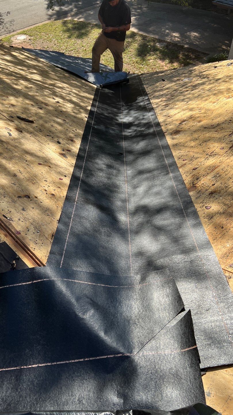 Residential Roofing Installation using GAF Natural Shadow  by A & H Roofing and Contracting