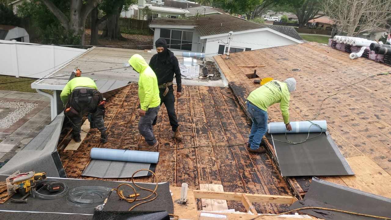 Project in St. Petersburg 33710 by Mitchell Roofing Company LLC