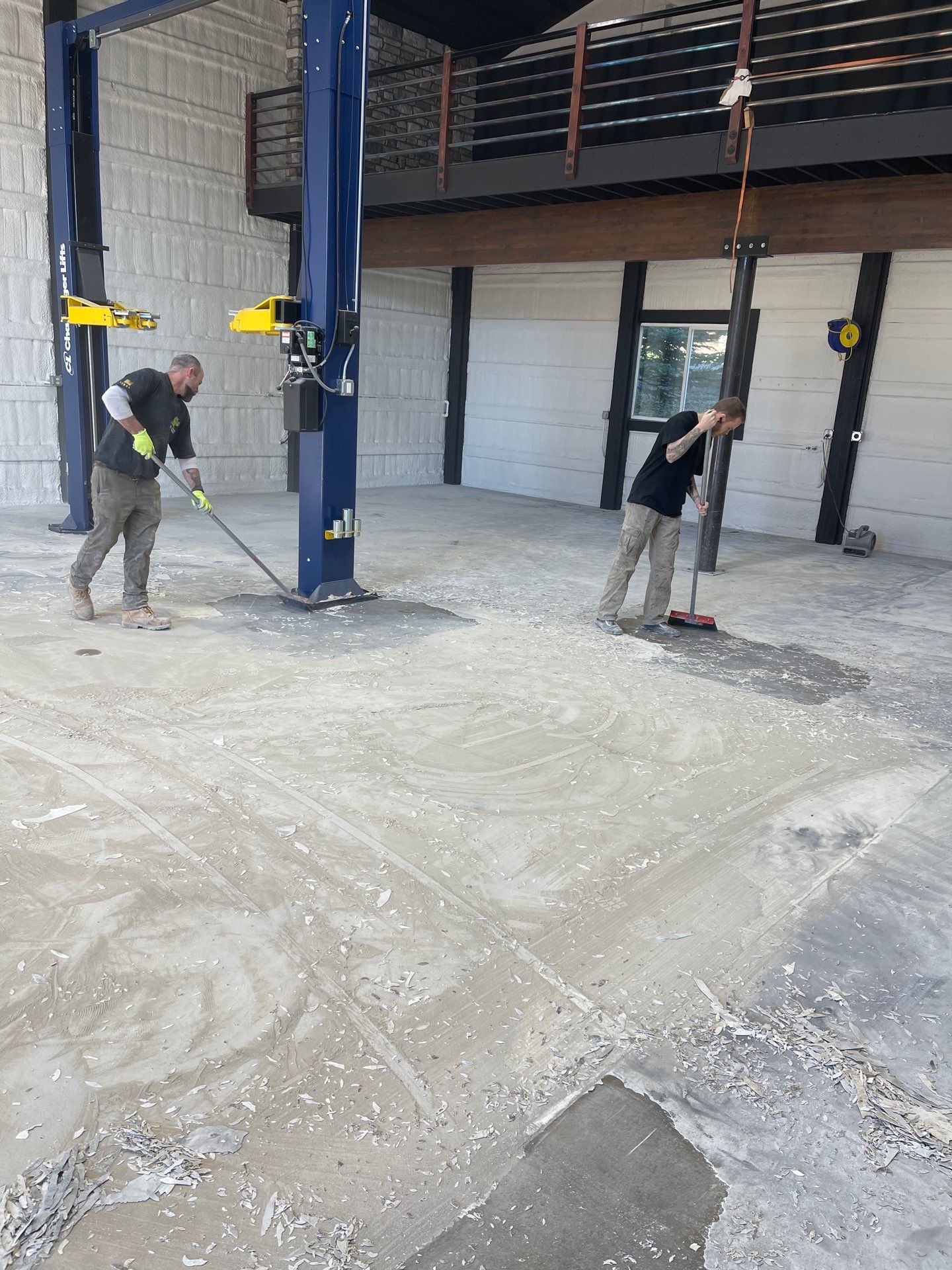 Shop Transformation using Slate Hybrid by Croc Coatings, LLC