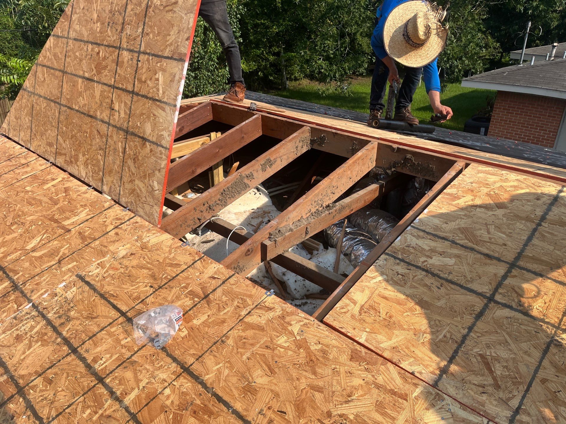 Residential Roofing Repair using Owen's Corning Duration (Lifetime) Shingles by Roof Repair Company