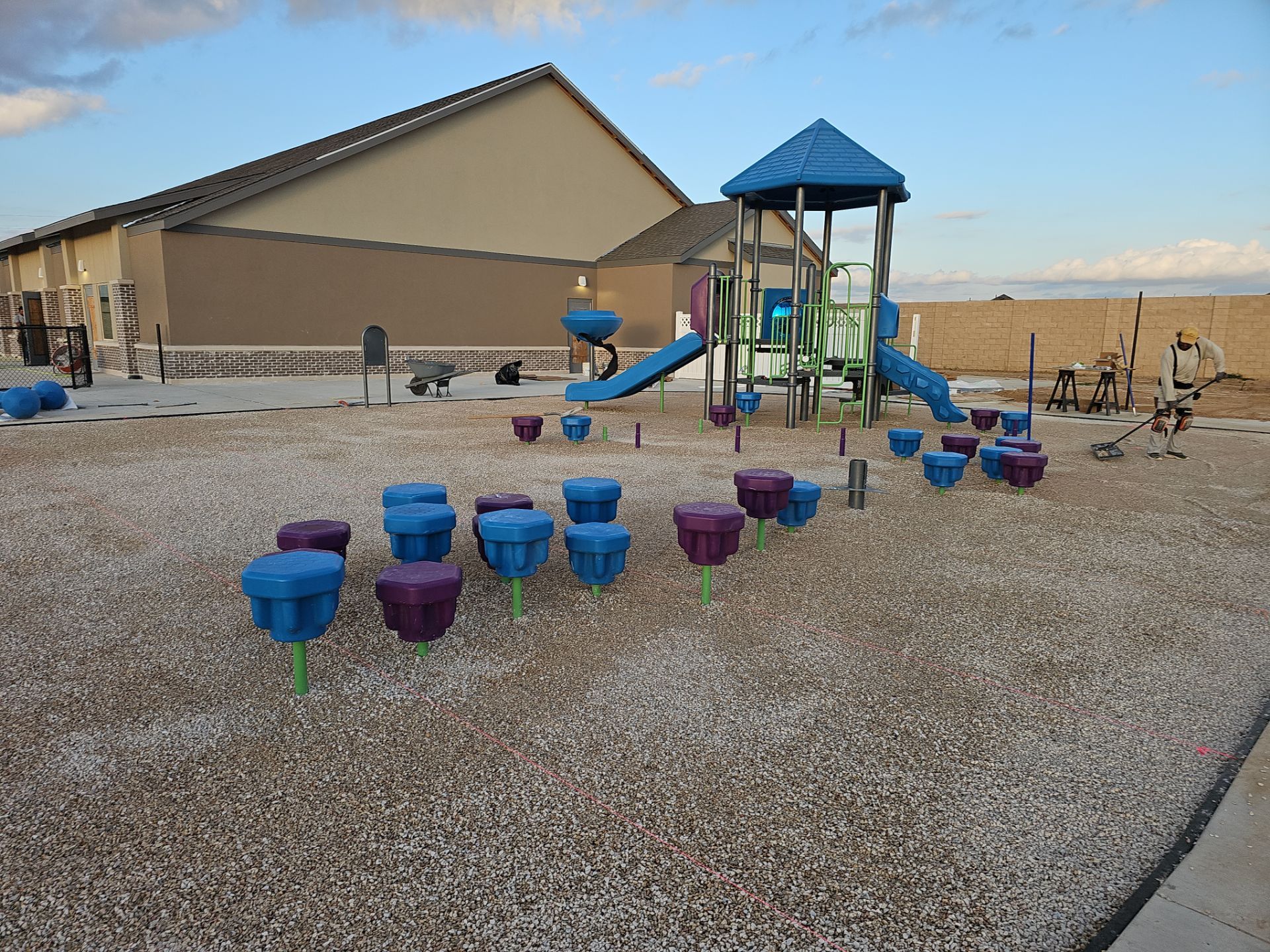 Everbook Sunterra Playground Equipment & Turf Install by Southwest Greens Midwest