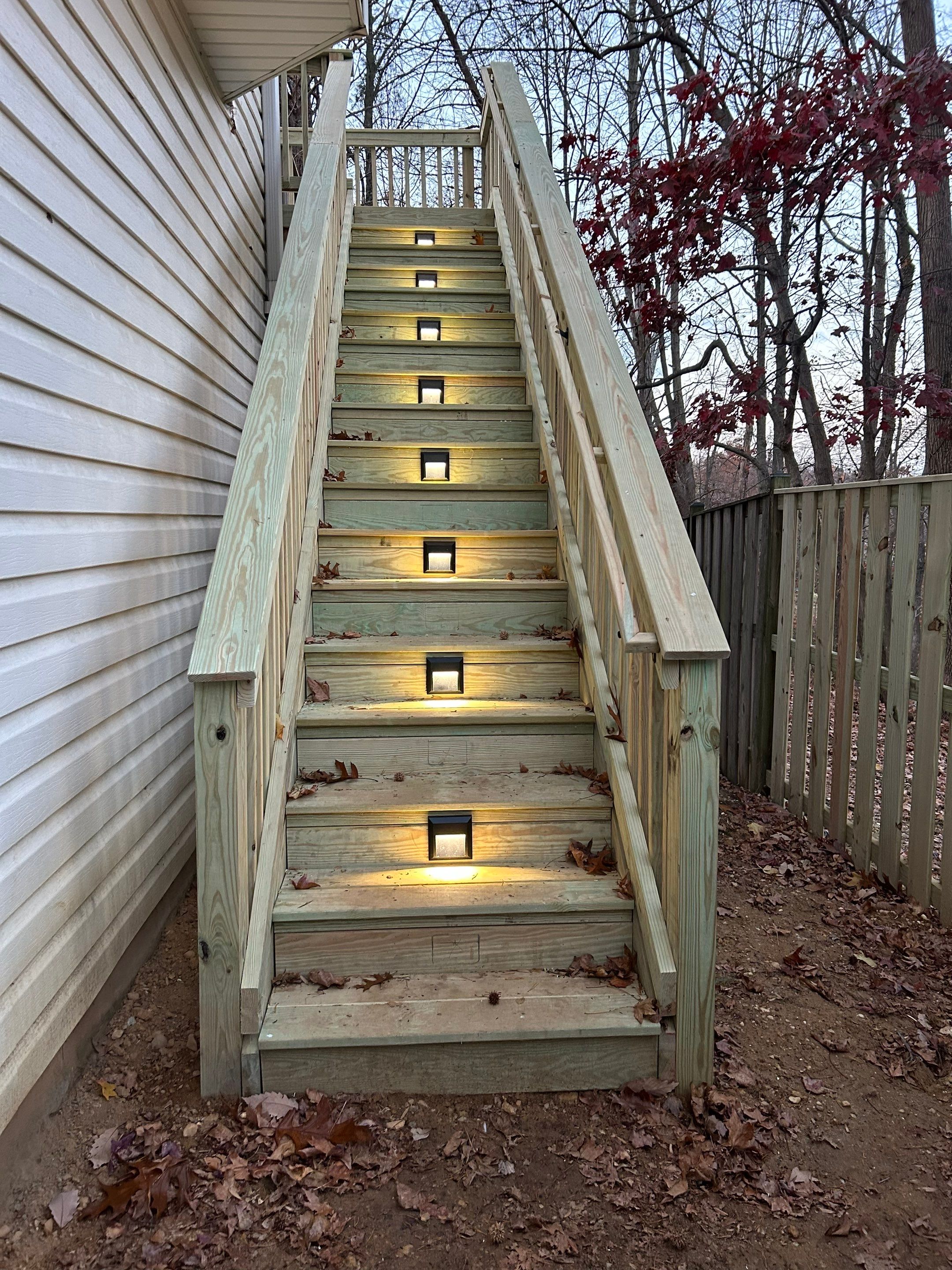 Exterior Carpentry using Pressure Treated Lumber by RJC General Construction, LLC.