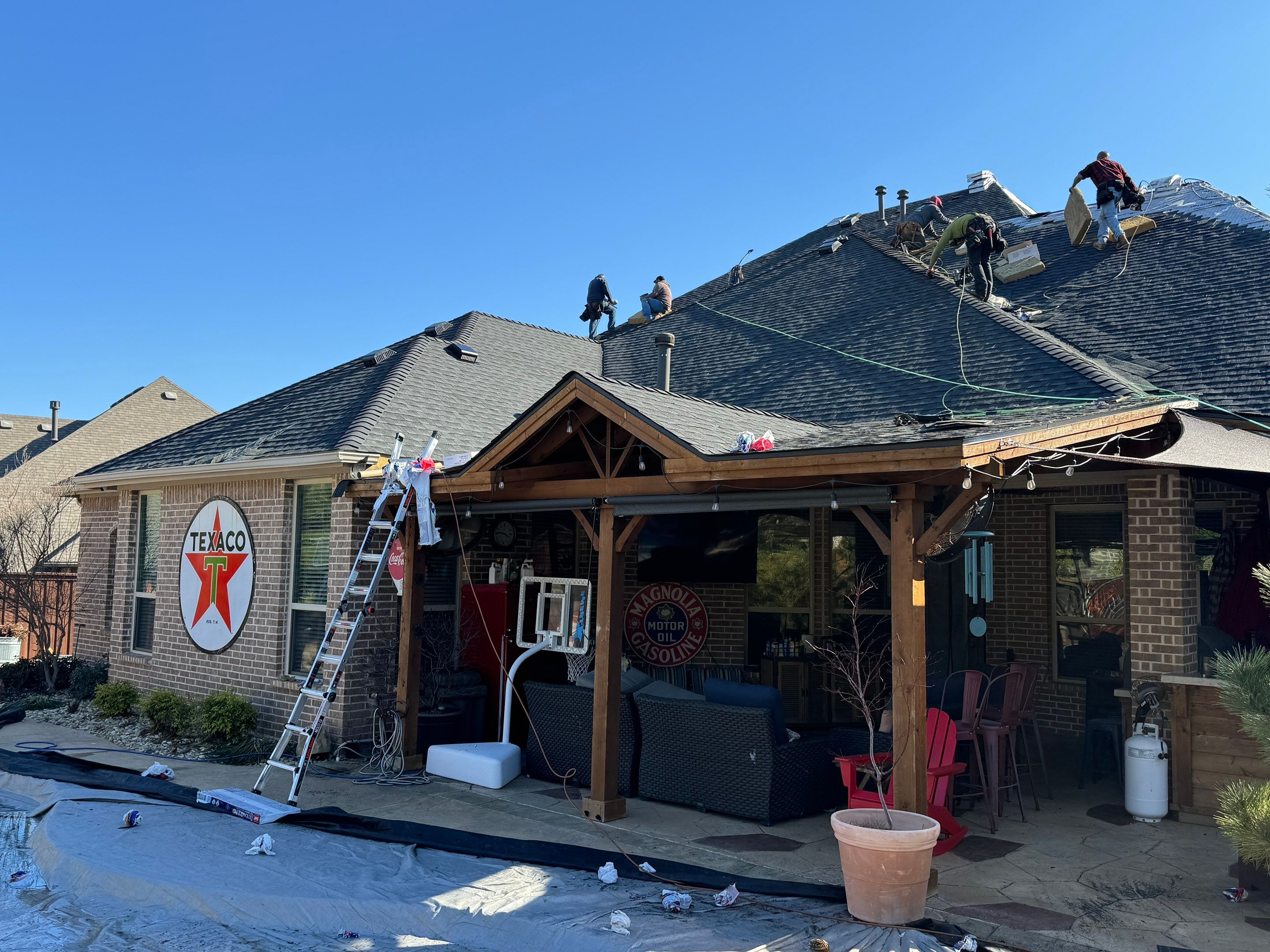 From Inspection to install over 3 years here in Trinity Falls, McKinney, Tx by NIMBUS GENERAL CONTRACTORS, LLC