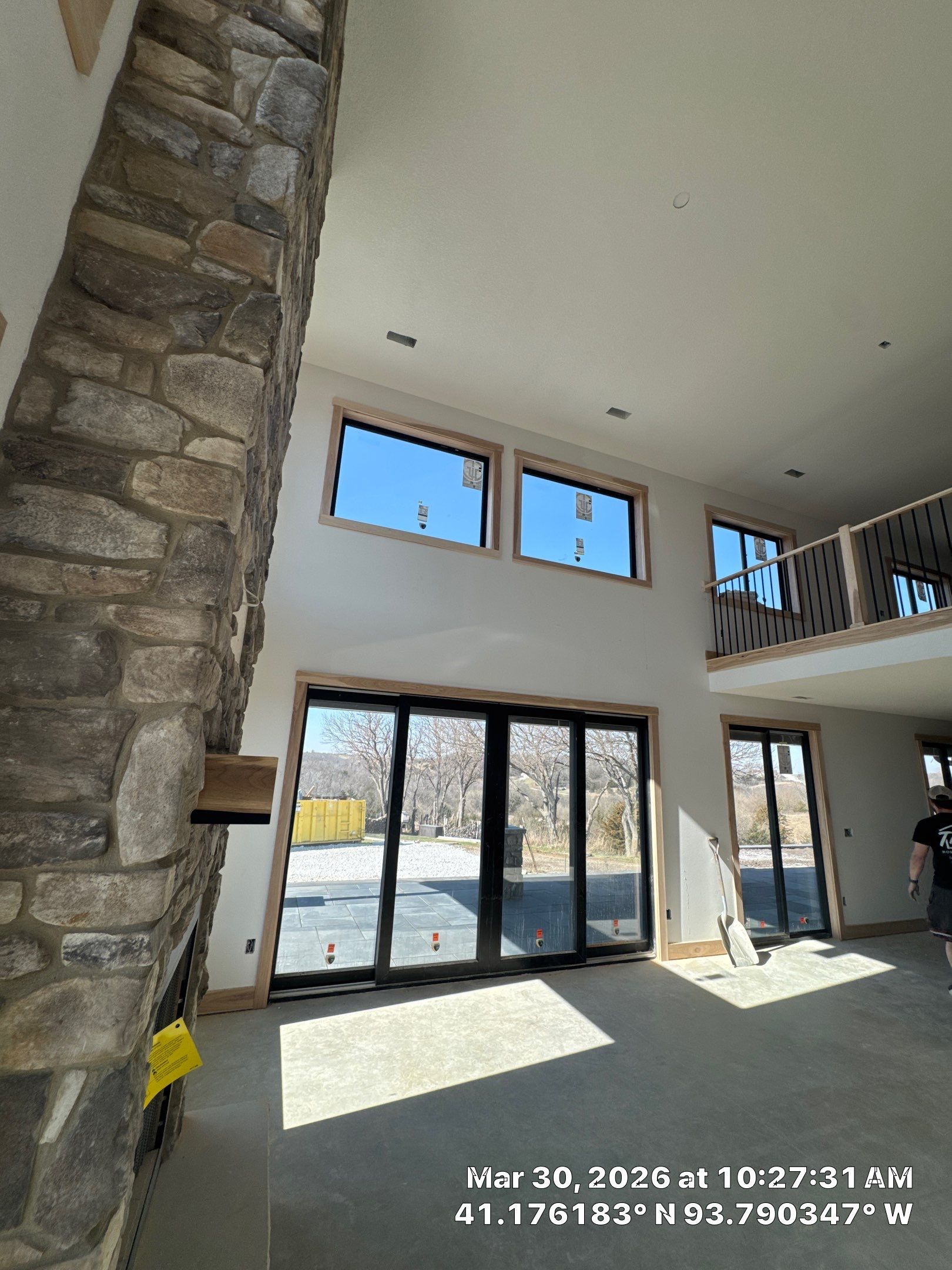Interior Painting and Staining of Custom Home by Midwest Paint LLC