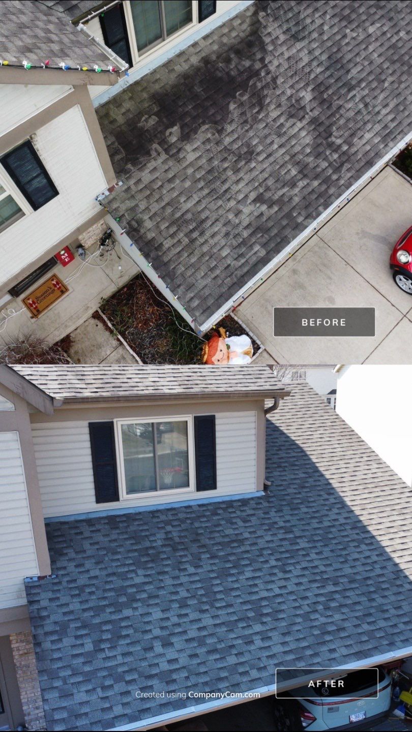 Roof Maxx Residential Before & After Pictures by Roof Maxx of Columbus, OH