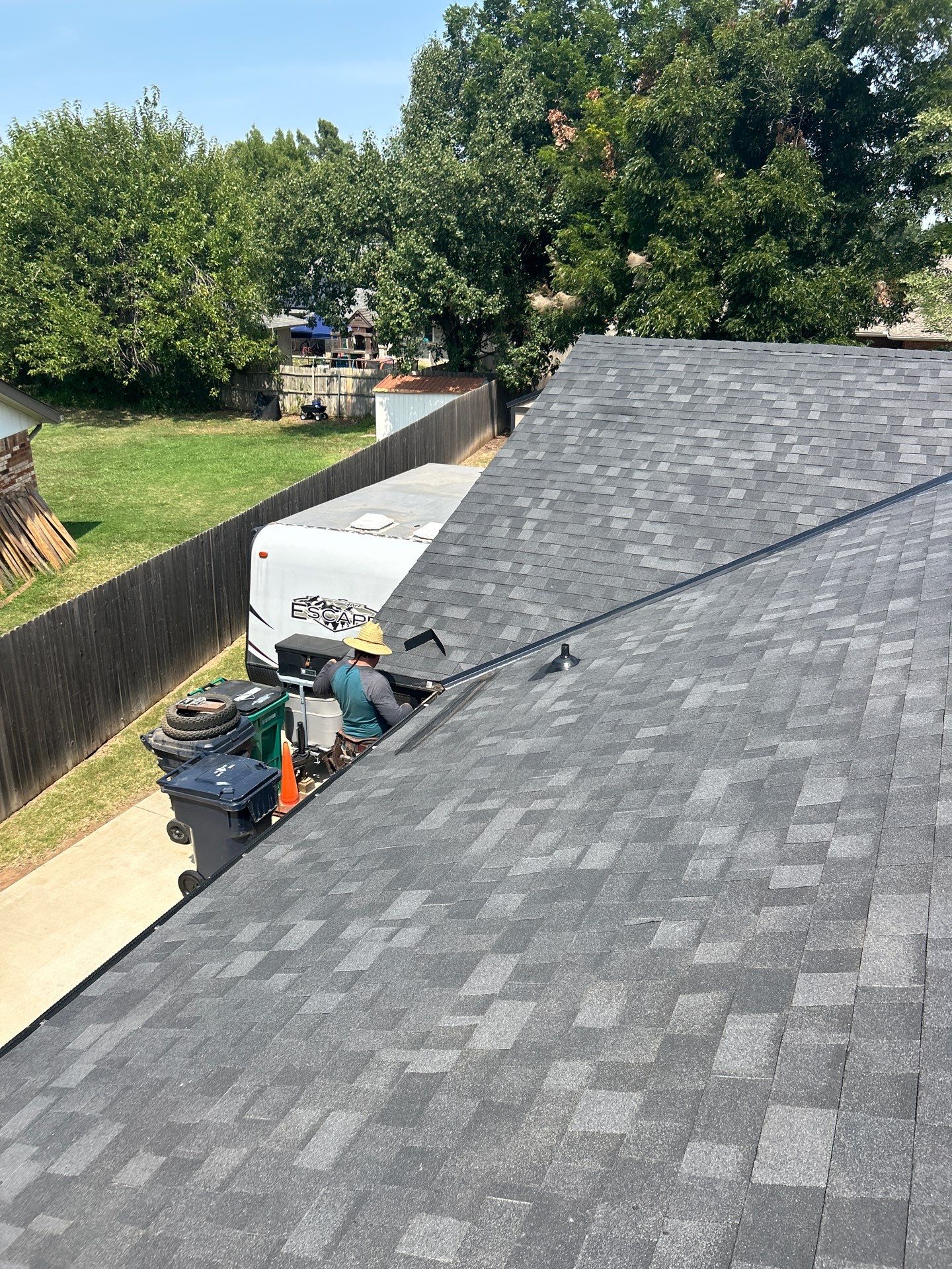 roofing and gutter replacement in Oklahoma City by McCann's Roofing and Construction
