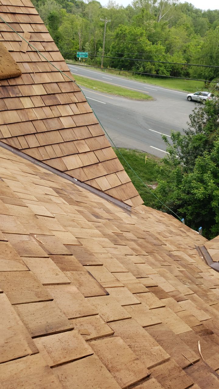 Gainesville Historic Structure: Western Red Cedar #1 Perfection G&R CCA Cedar Shakes by RM Banning, Inc.