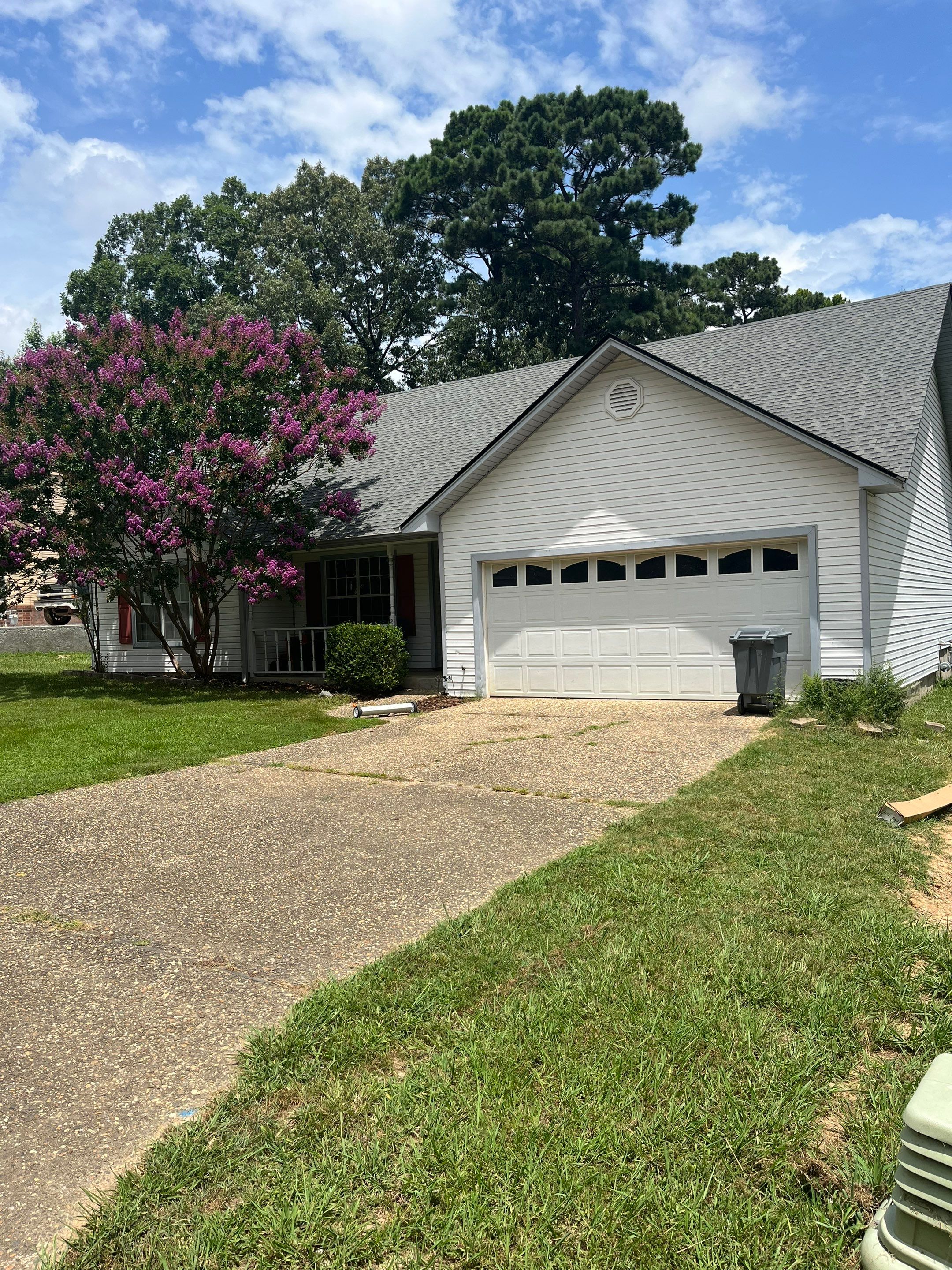 Benton Roof Replacement Featuring GAF Timberline HDZ Shingles by Temple Roofing and Exteriors
