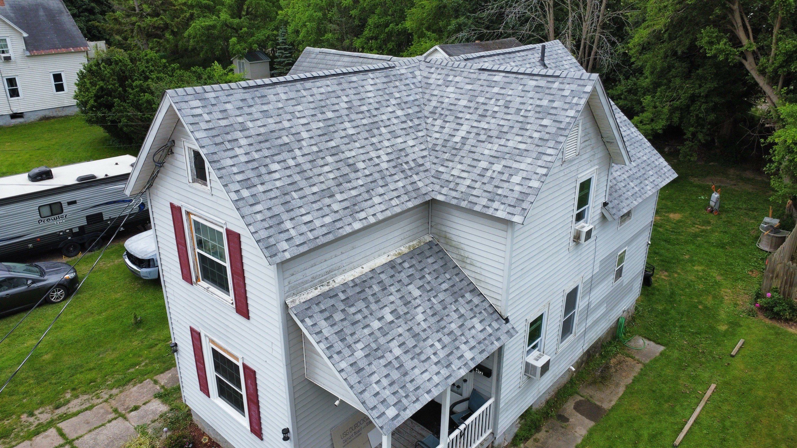 🏠 Roof Replacement Completed in Fulton, NY | Owens Corning Shingles 🛠️ by Alpha Omega Roofing LLC