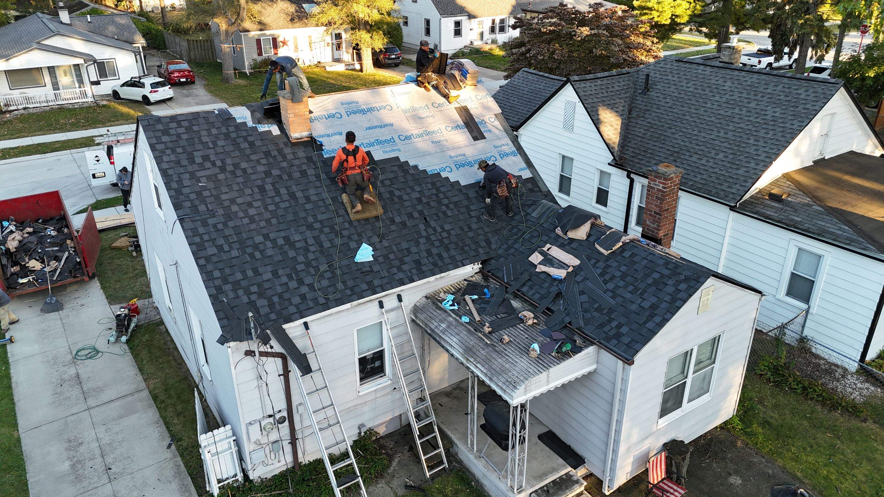 Project in Madison Heights by Eave Roofing
