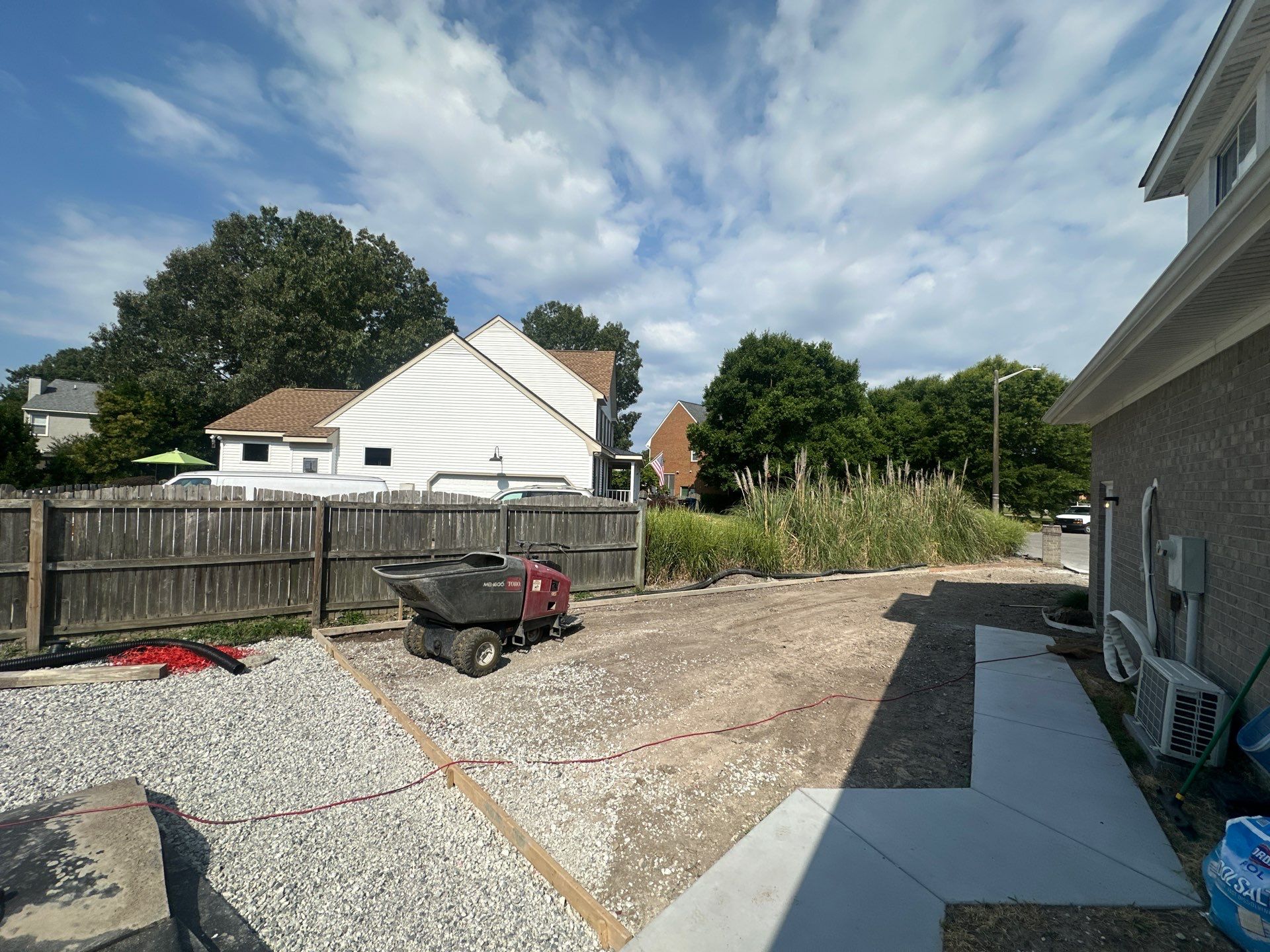 Project in Virginia Beach by Sam The Concrete Man Virginia Beach