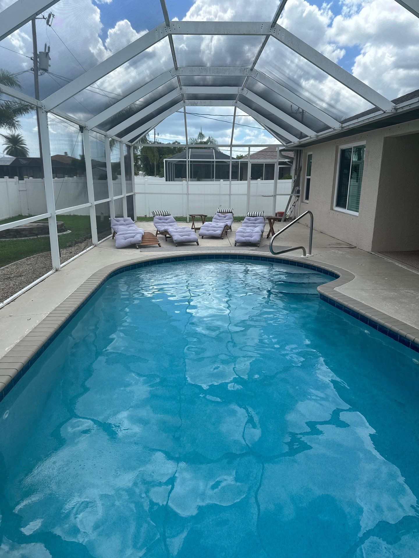 Pool Cage Rebuild  by CompanyCam