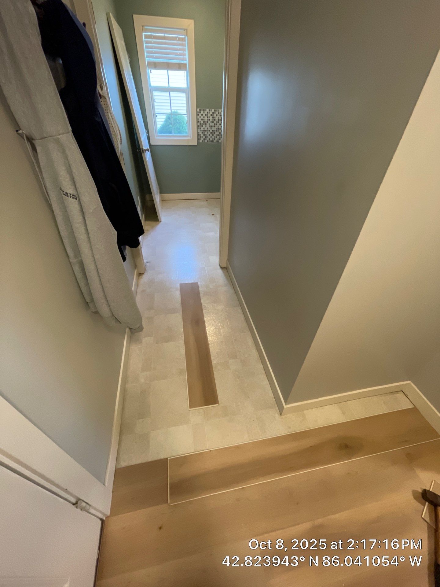 LVP Install to high traffic entry, custom threshold! by RTBaldwin Hardwood Floors