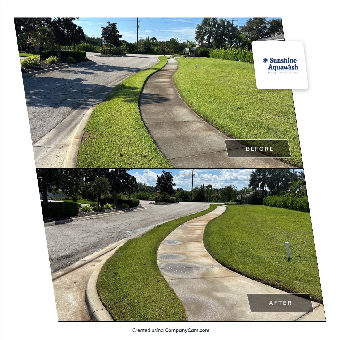 HOA Community Cleaning in Winding River, Bradenton, FL by Sunshine AquaWash