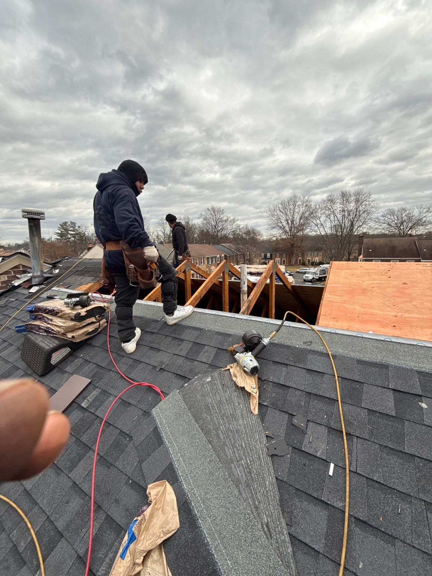 Annandale : Residential Roof Replacement with CertainTeed Landmark Pro in Max Def Moire Black  by RM Banning, Inc.