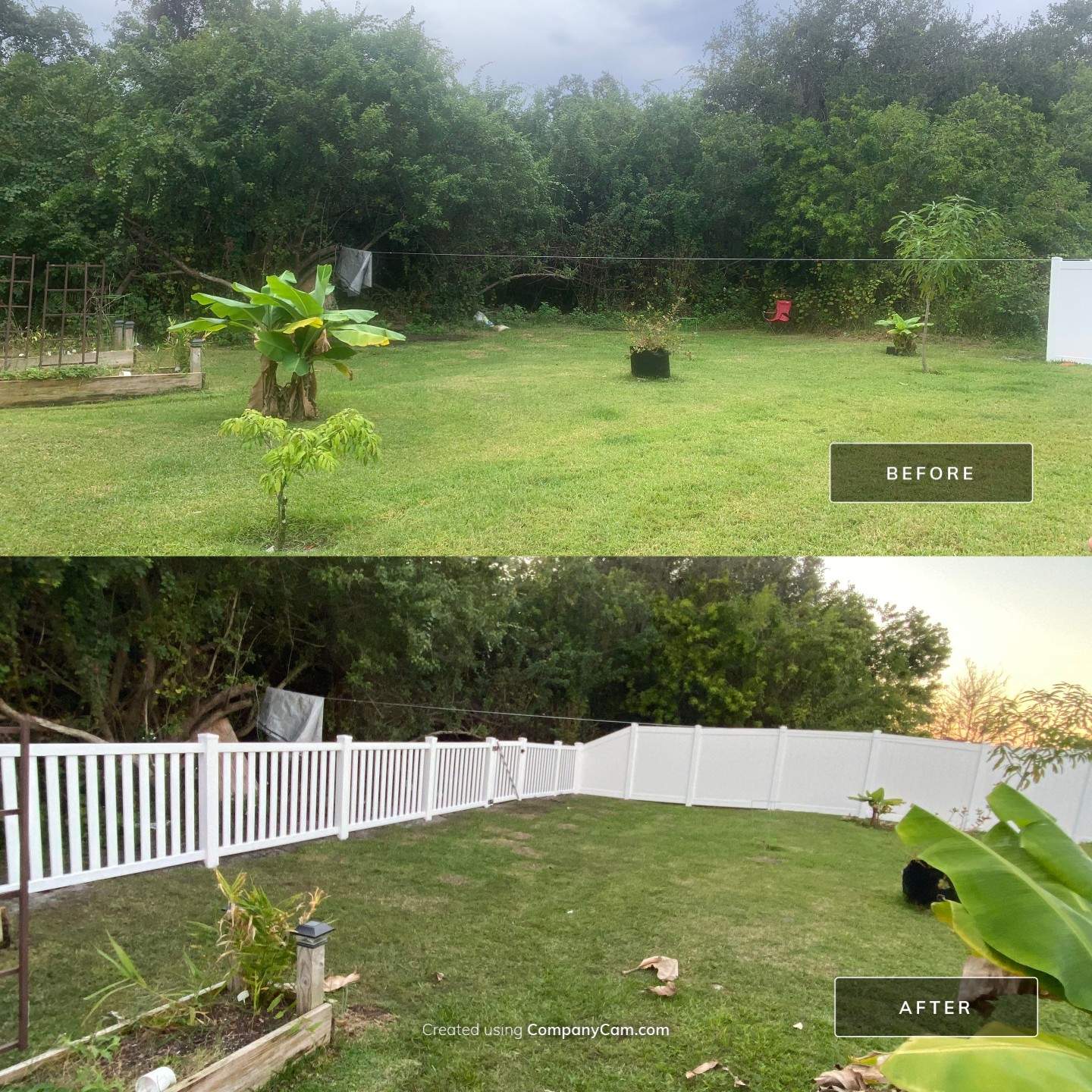 Ruskin, FL 6 ft. Tall White Vinyl Privacy with 4 ft. Picket Fence by Asap fence and gates, LLC