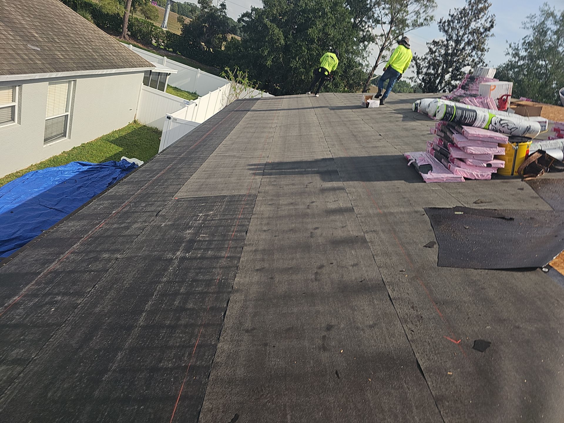 Project in Wesley Chapel 33545 by Mitchell Roofing Company LLC